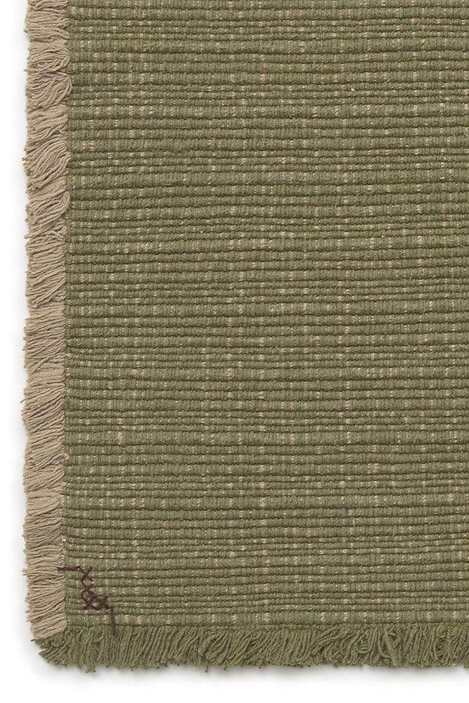 Handloom Rug Khaki
