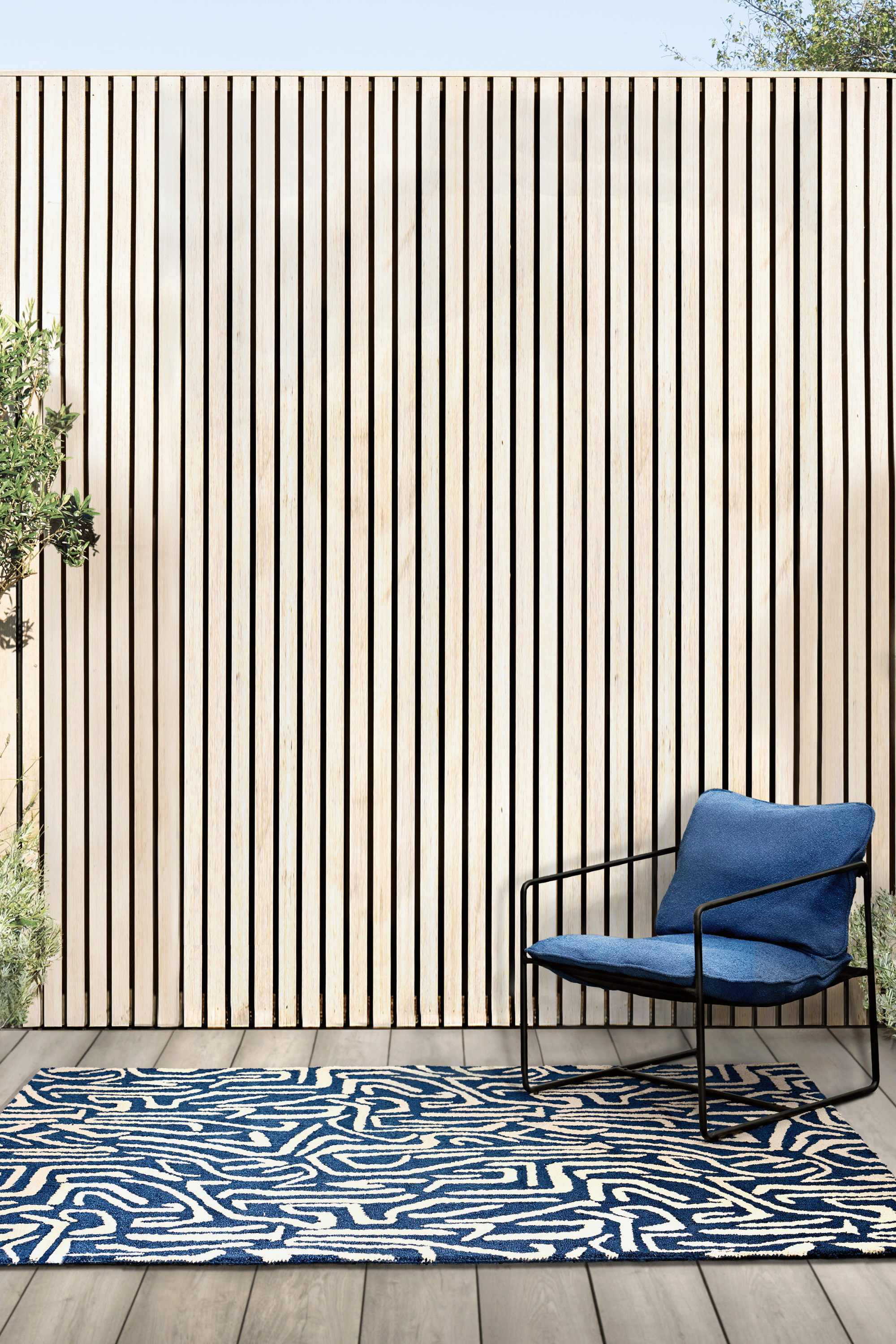 Harlequin Melodic Blue Outdoor 443608