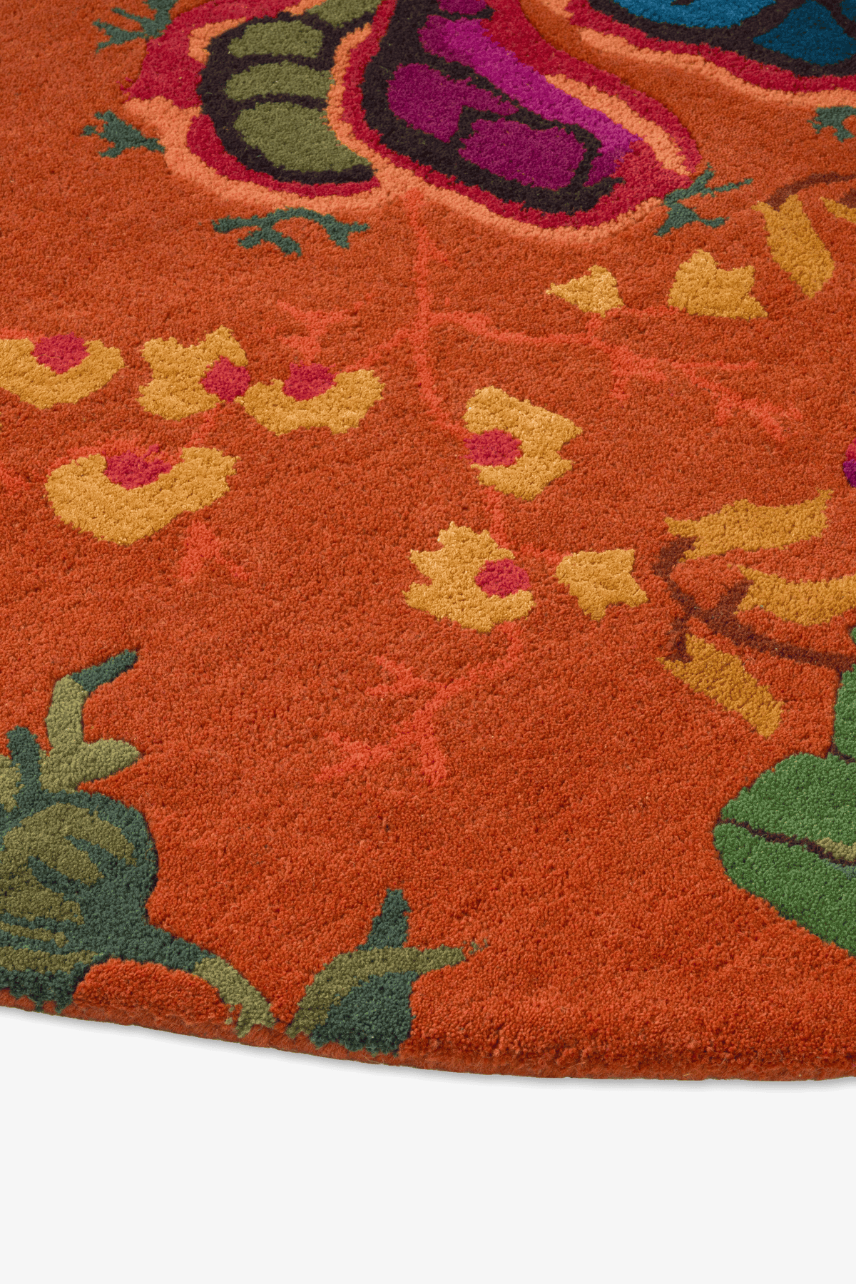 Harlequin Wonderland Floral Amber/Lap Round 144713