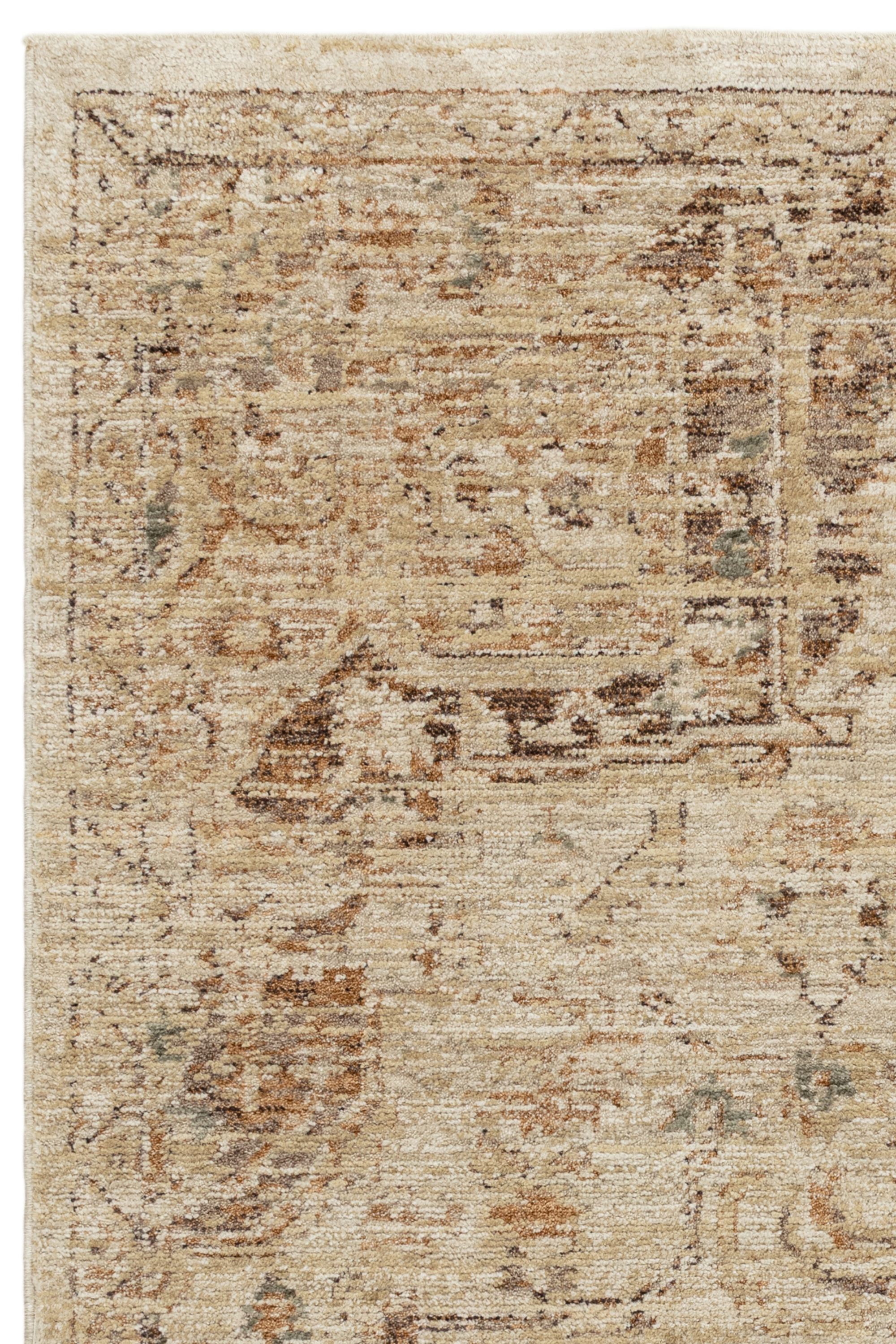 Heriz Serapi Copper Rug