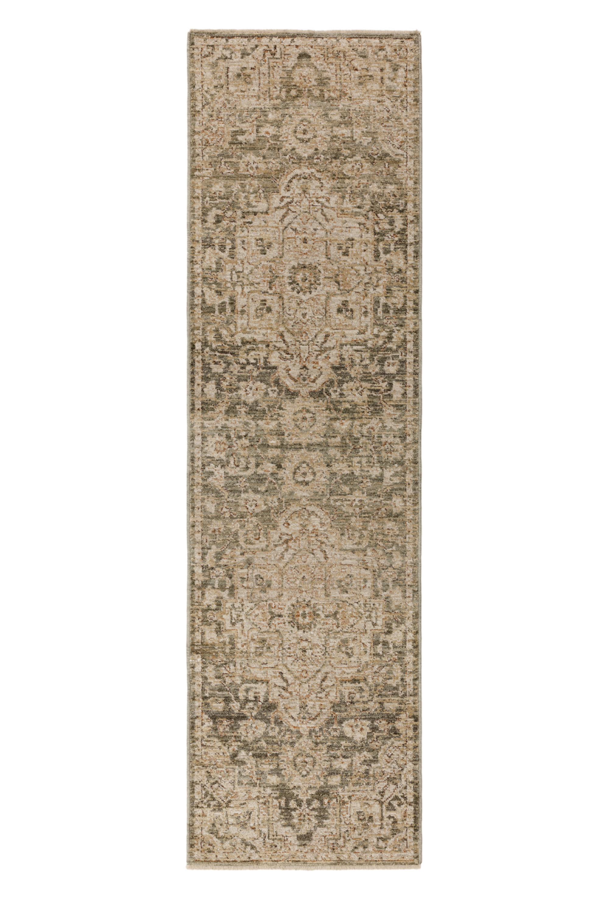 Heriz Serapi Green Runner