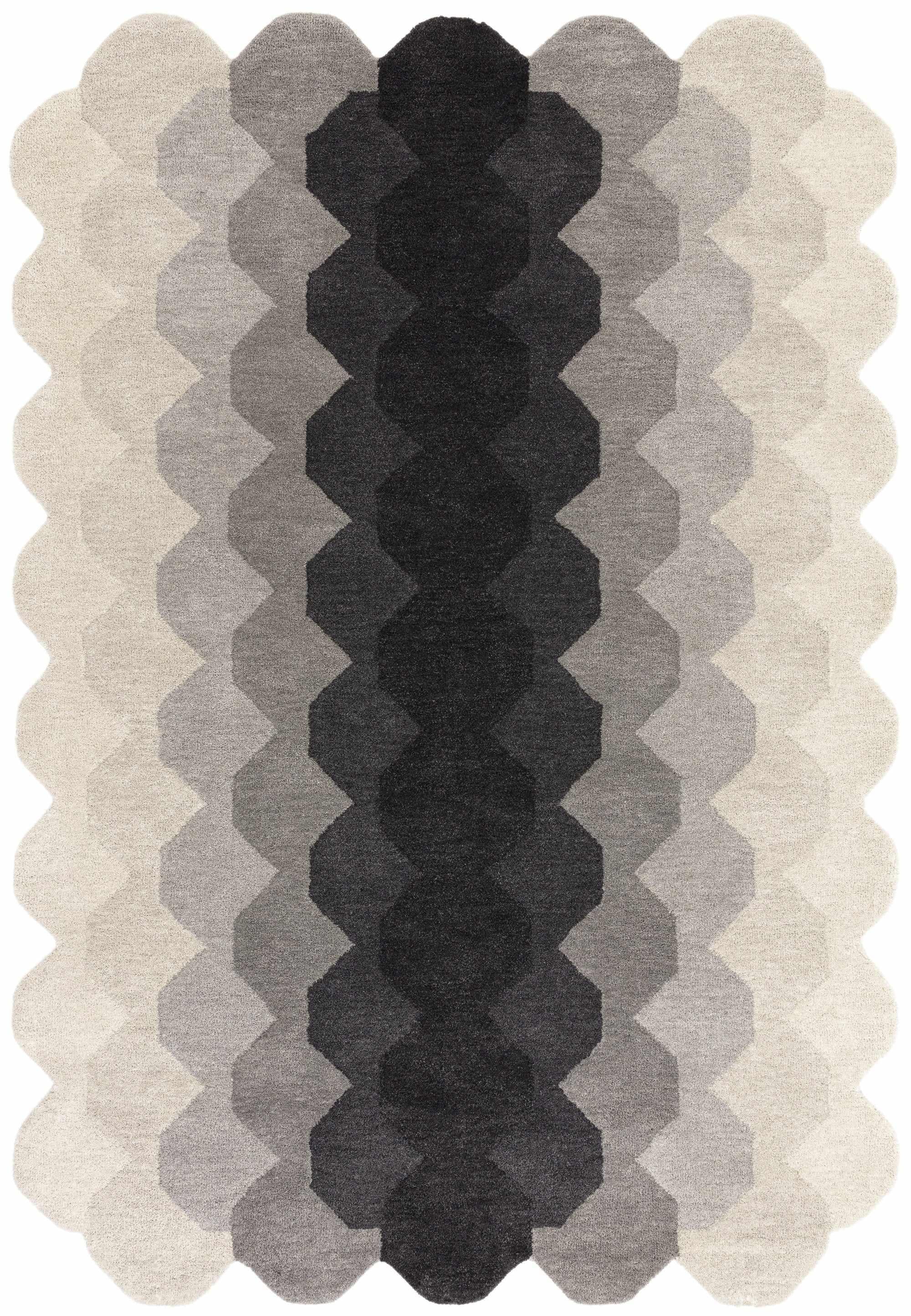 Hive Charcoal Rug