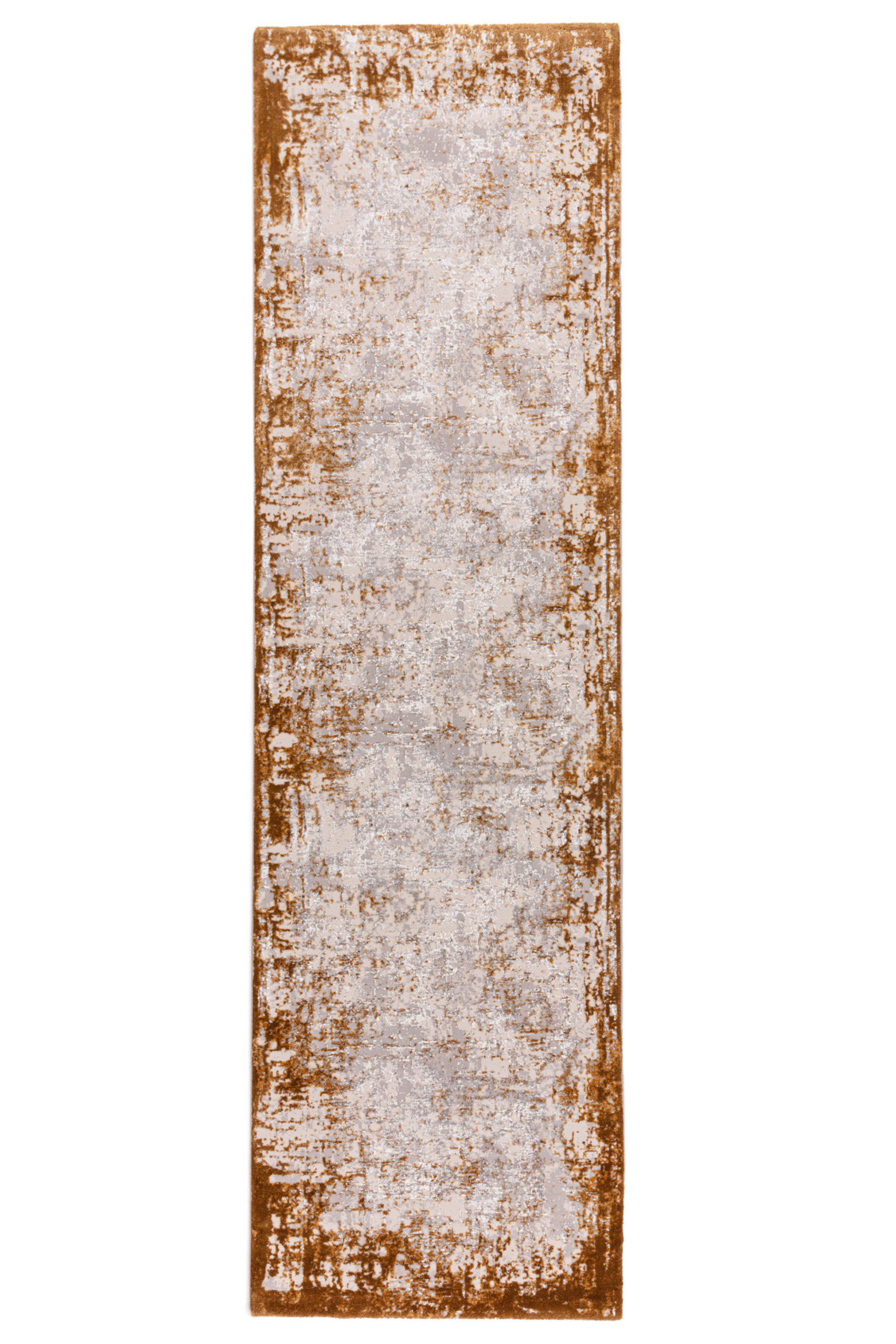 Kuza Border Terracotta Runner