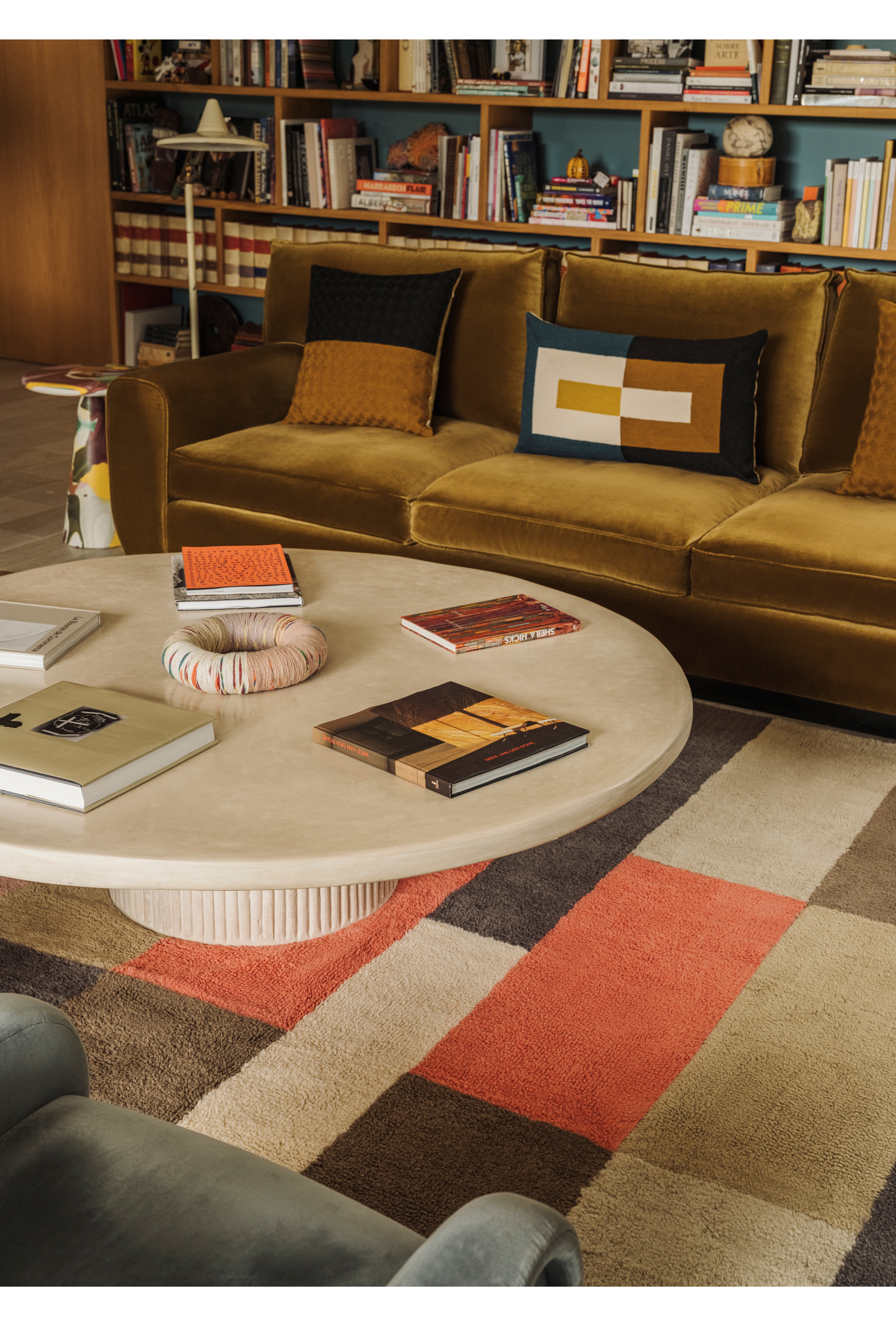 Wool Area Rug Chroma Palette