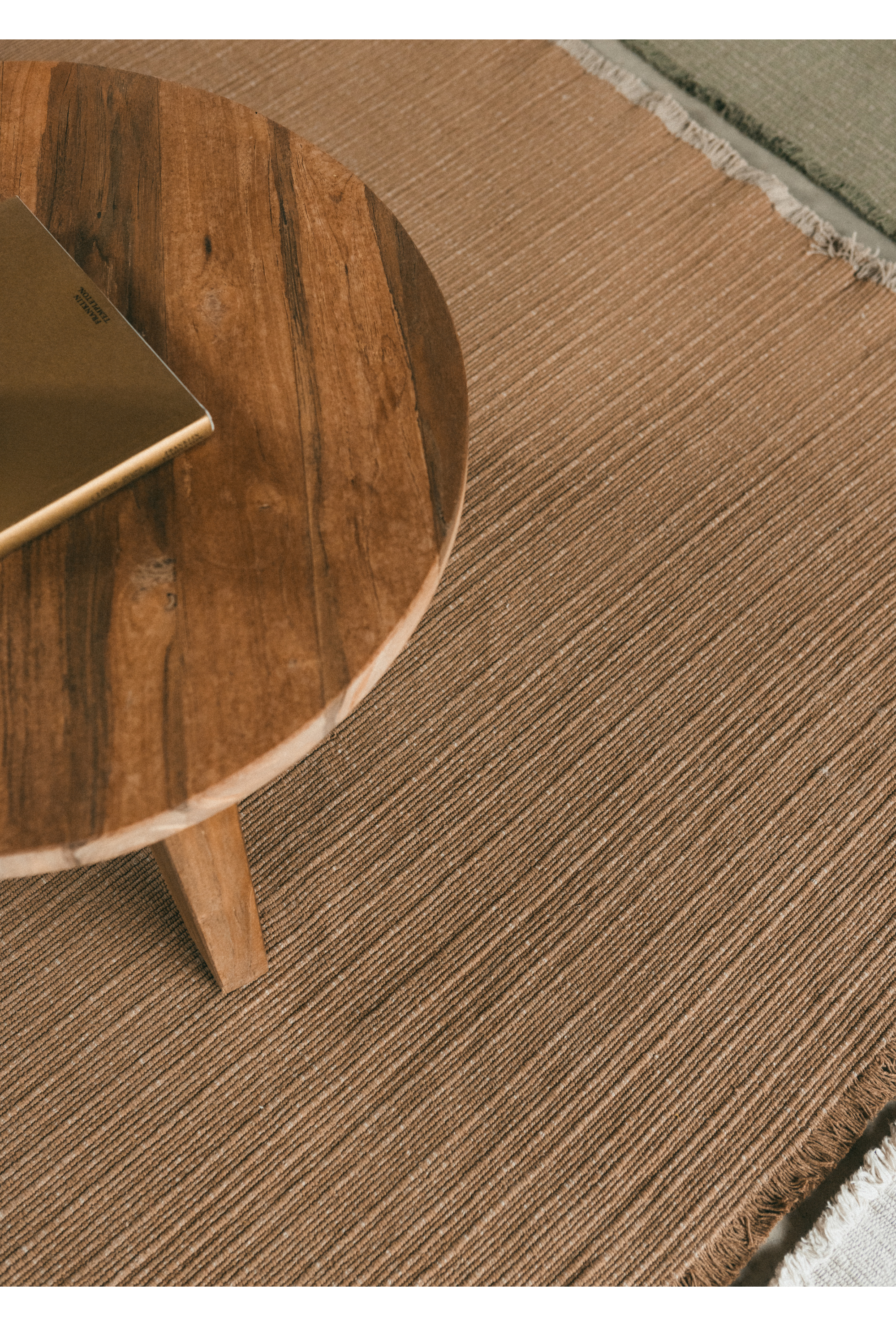 Handloom Rug Ochre