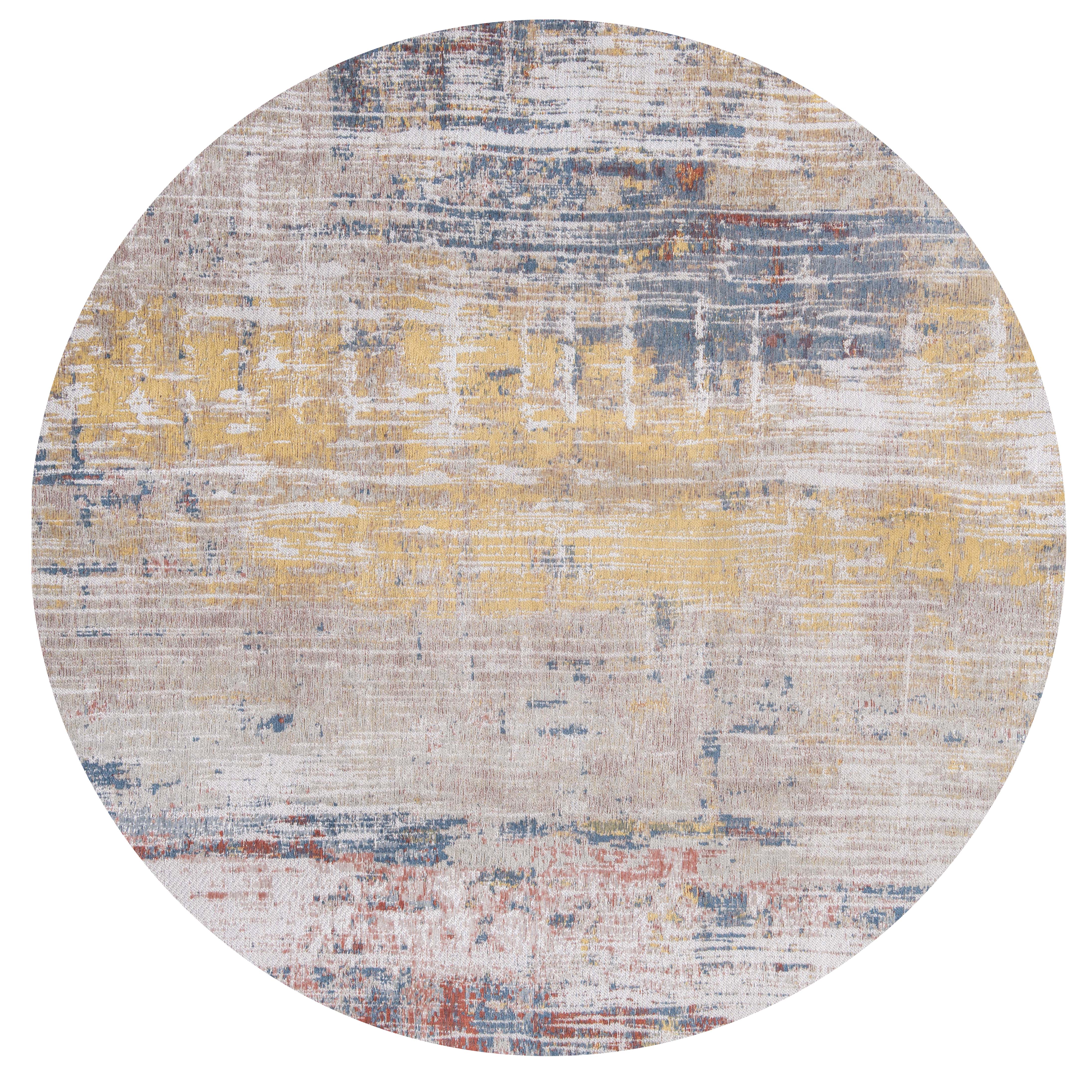 Atlantic Streaks Montauk Multi Circle Rug | Louis De Poortere Rugs ...
