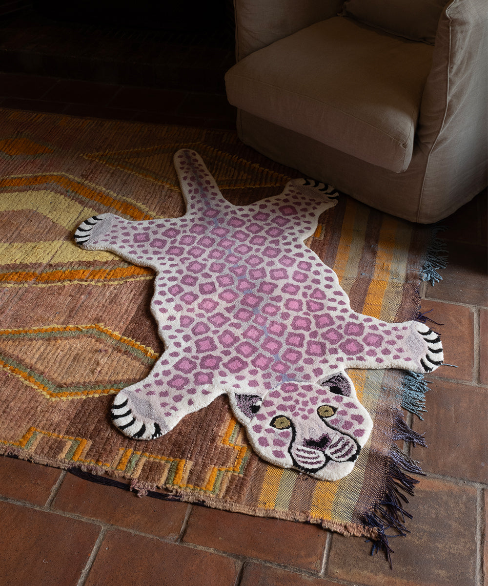 Lilly Leopard Rug