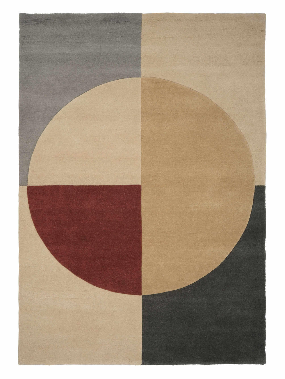 Linie Design Radiality Ruby | Linie Design Rugs | Rugs.ie