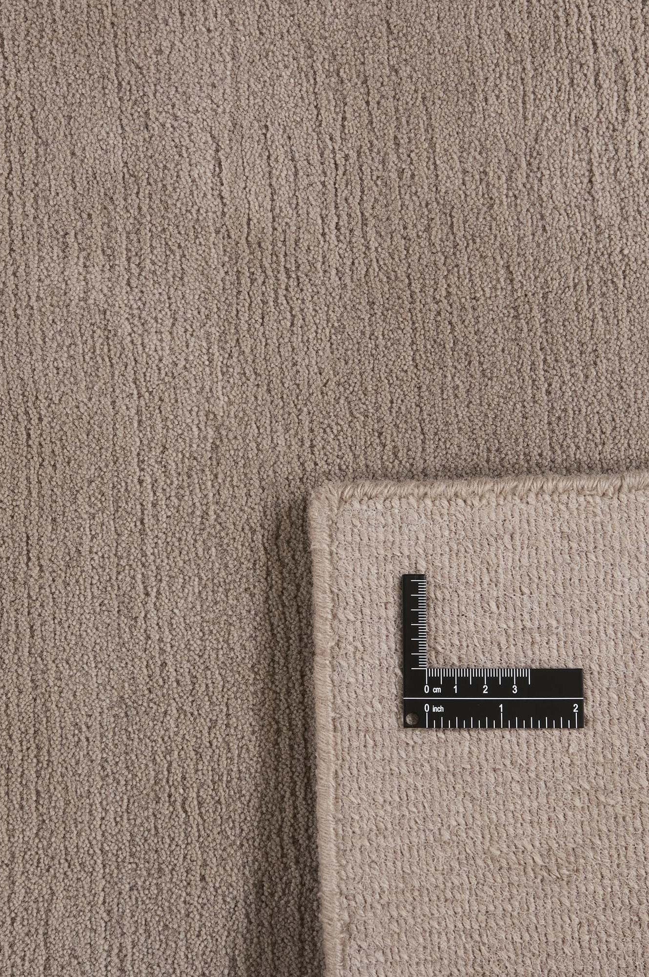 Luxury plain modern brown rug