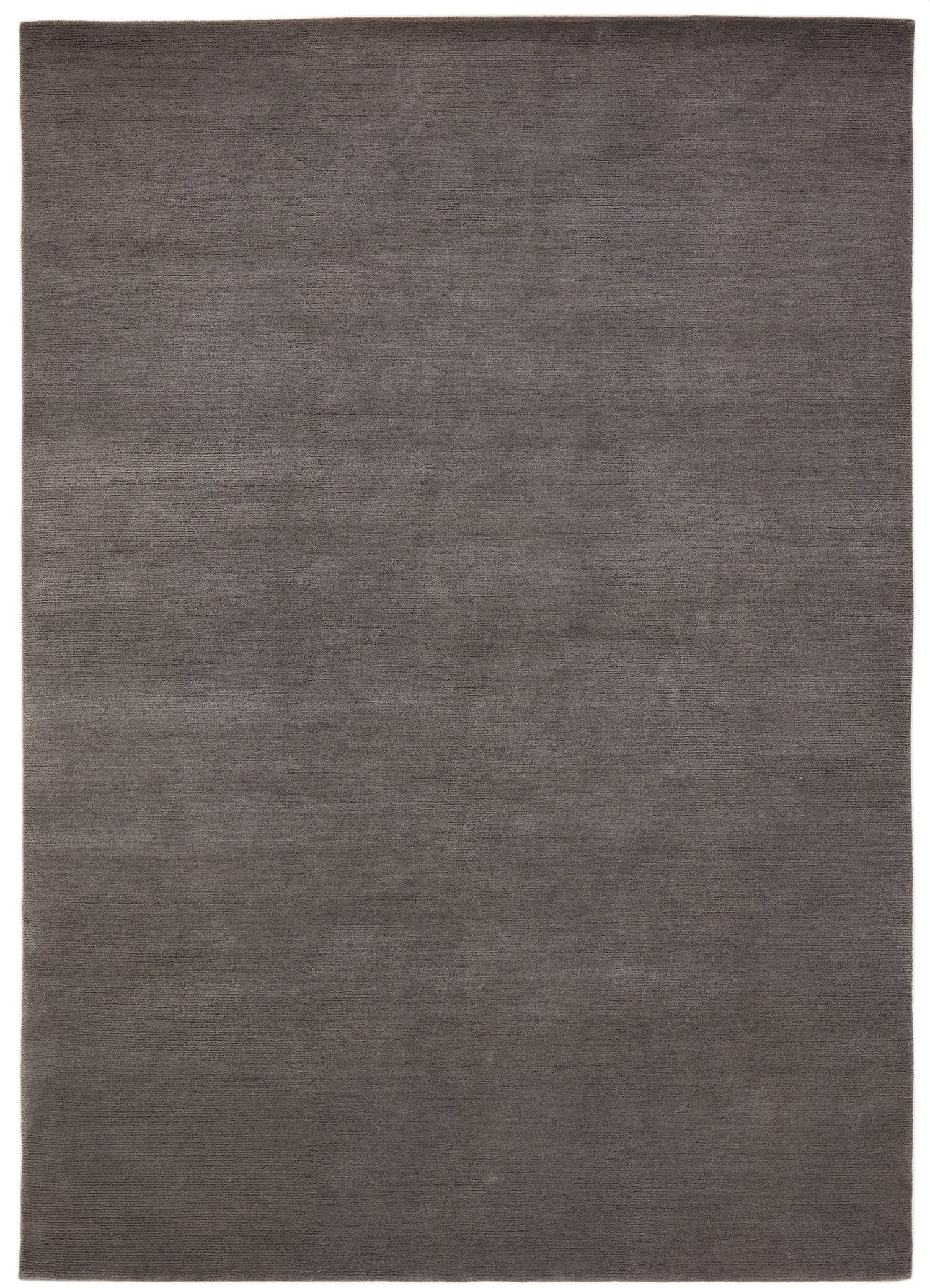 Luxury plain modern brown rug