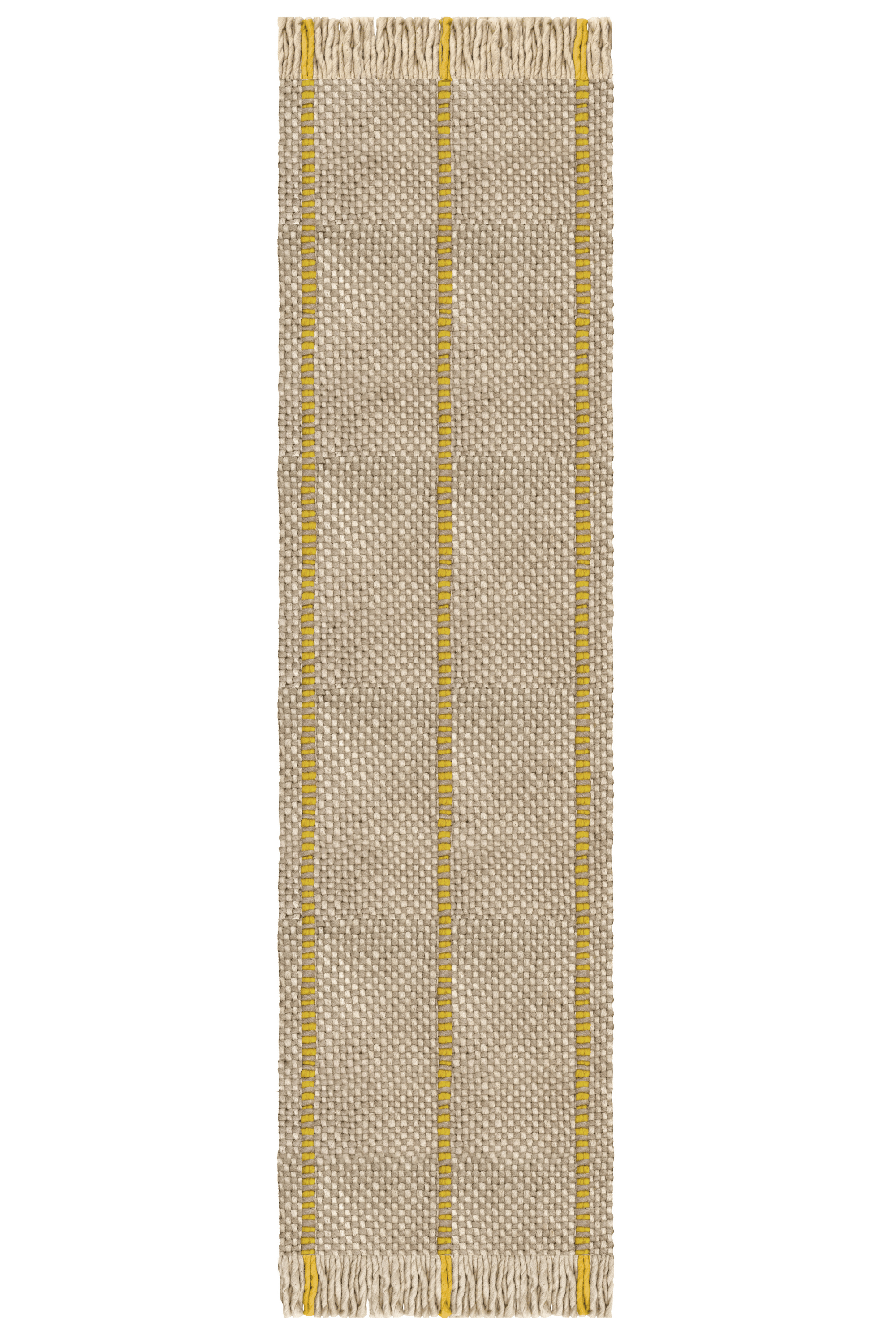 Massproduction Cord Yellow Oatmeal Runner