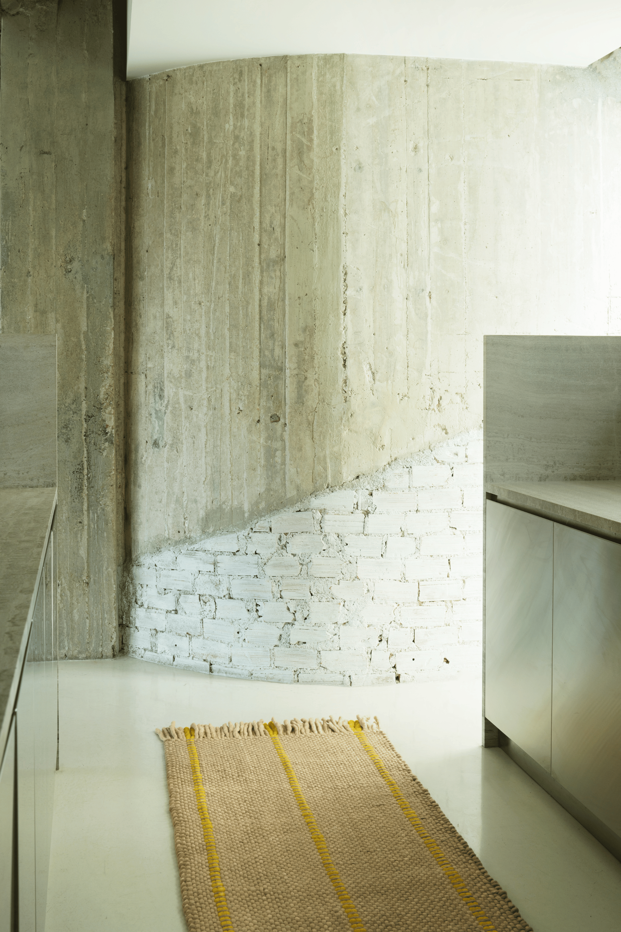 Massproduction Cord Yellow Oatmeal Runner