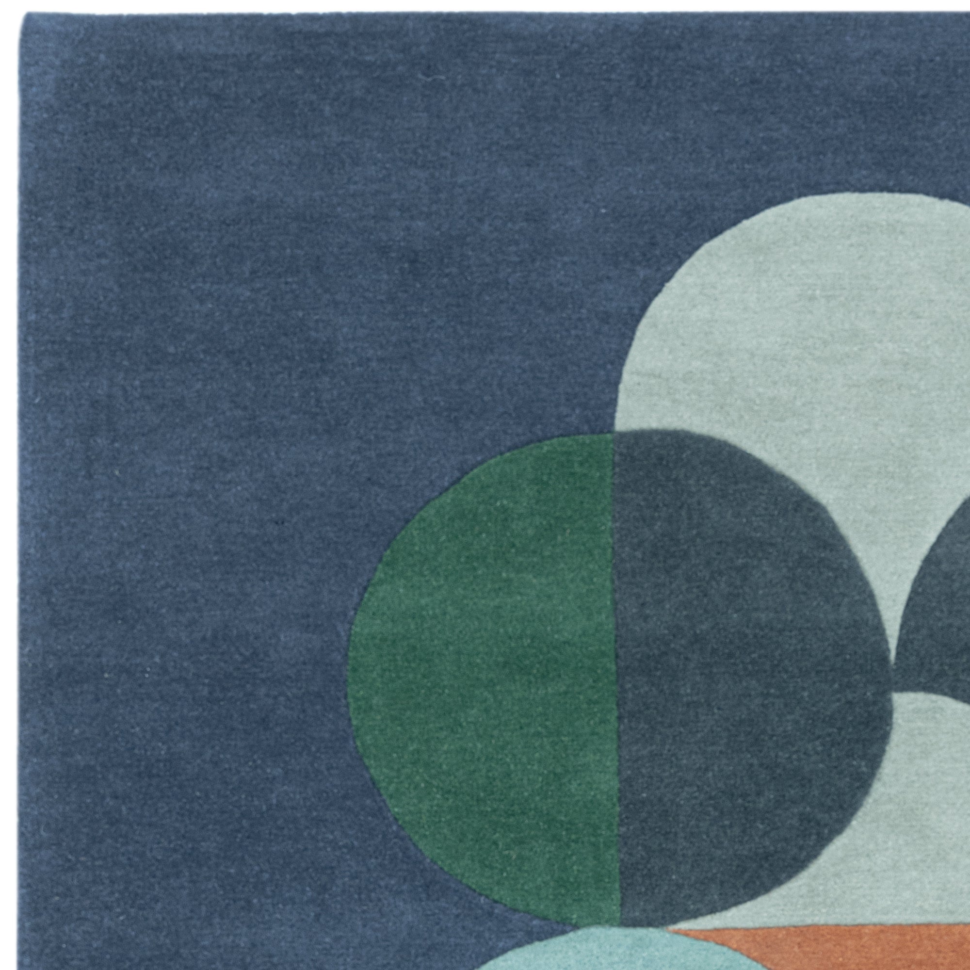 Matrix 91 Statement Navy Rug