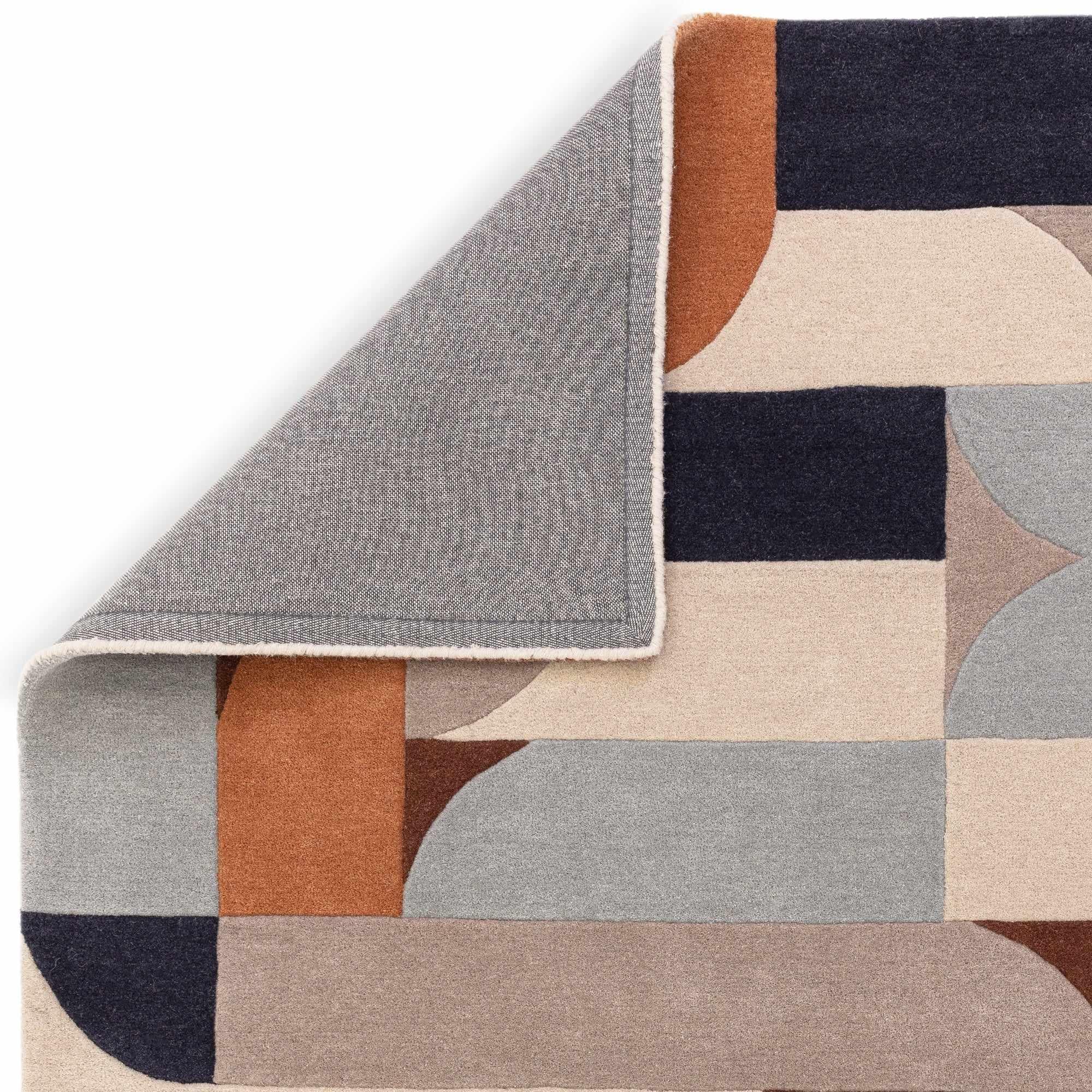 Matrix 88 Klotski Terracotta Rug