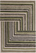 Matrix Network Forest Rug