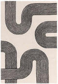 Matrix 87 Arches Black Rug