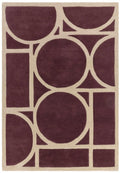 Metro Plum Rug