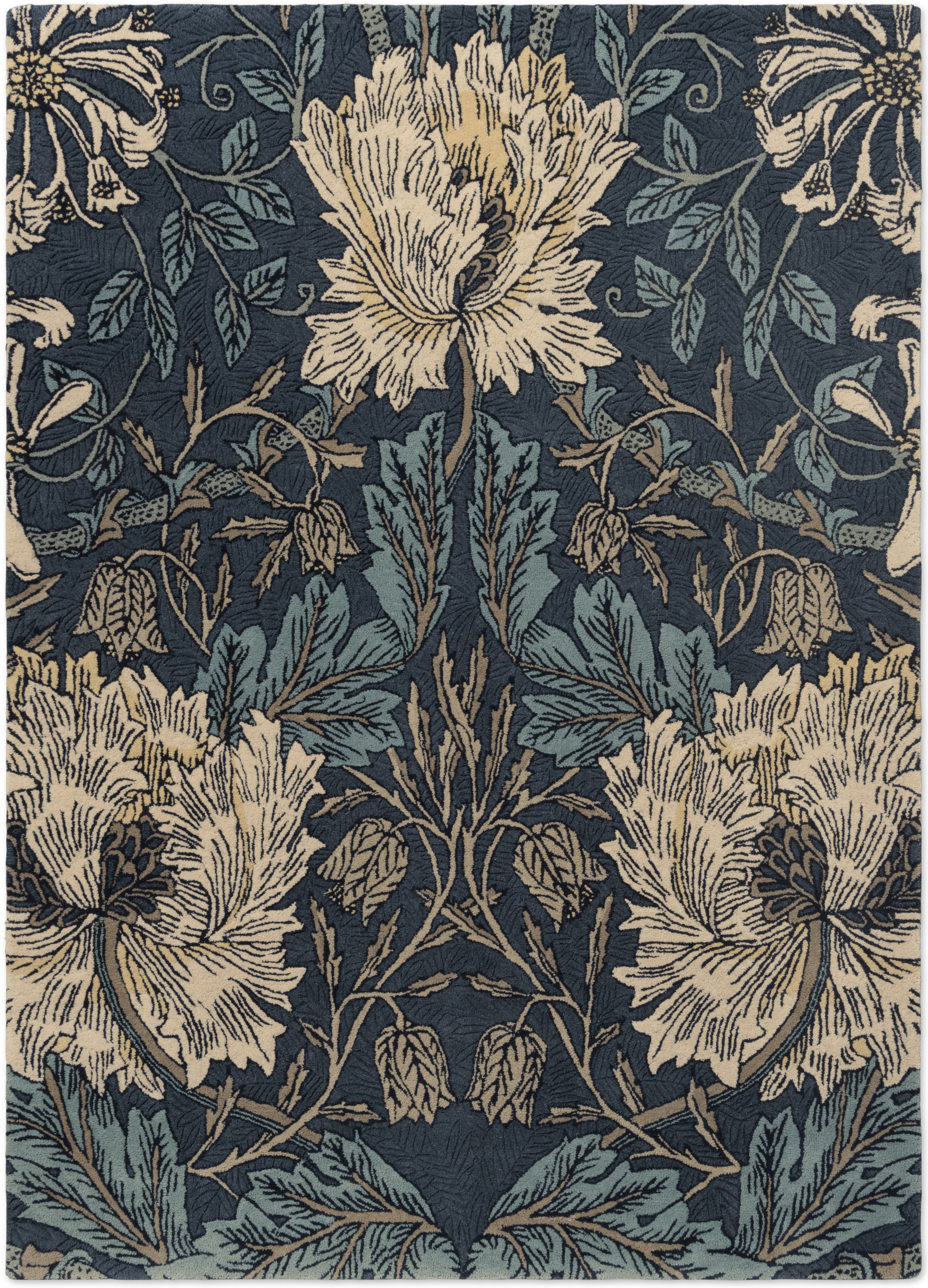 Morris & Co Honeysuckle&Tulip Woad & Thyme 130408