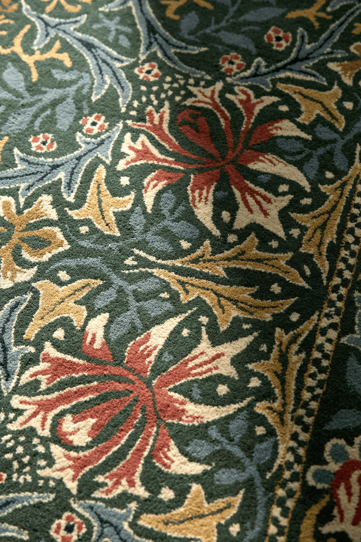 Morris & Co Walthamstow Forest/Teal 130707