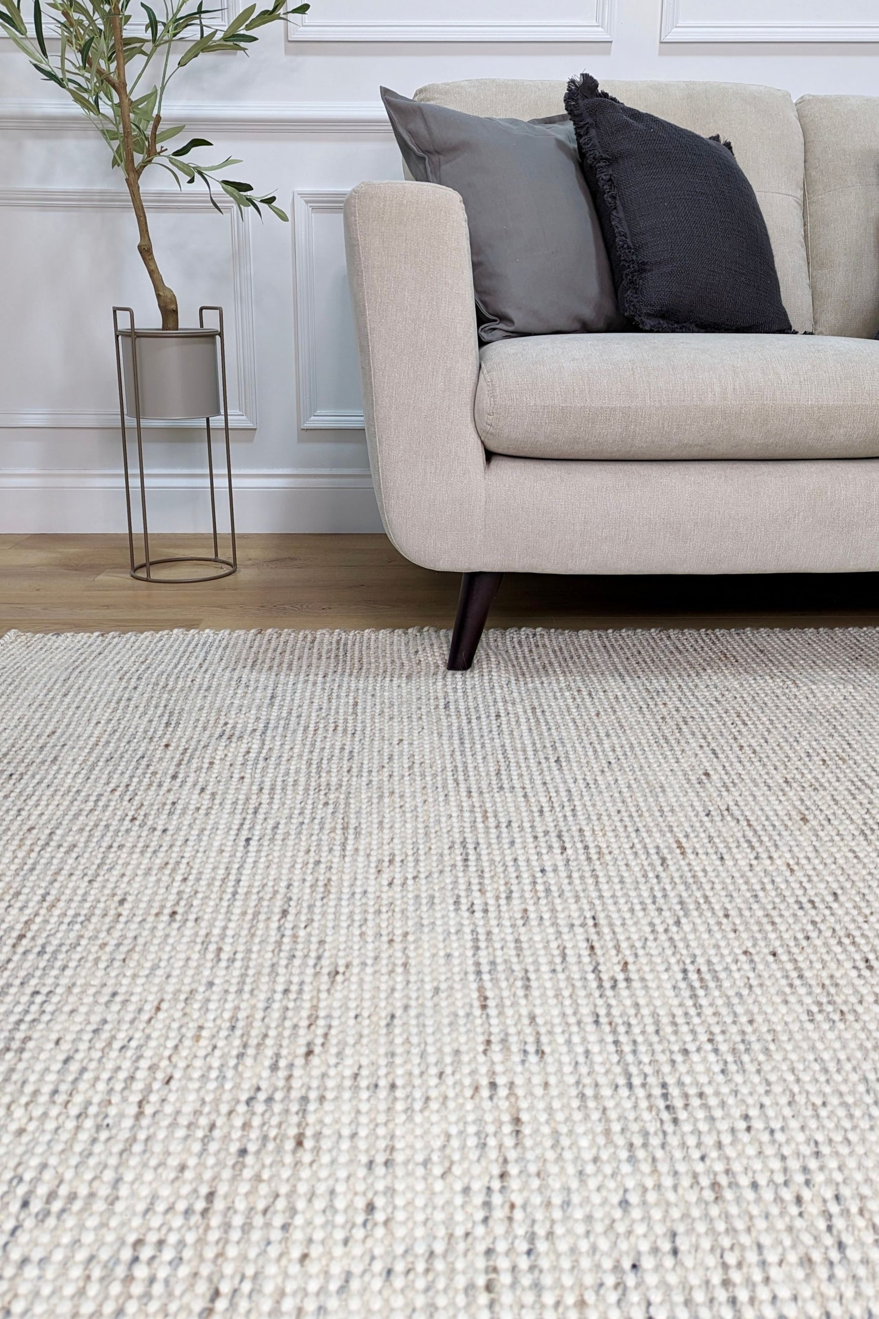 Nordic Touch Grey Mix Rug | Scandi Rugs | Ireland