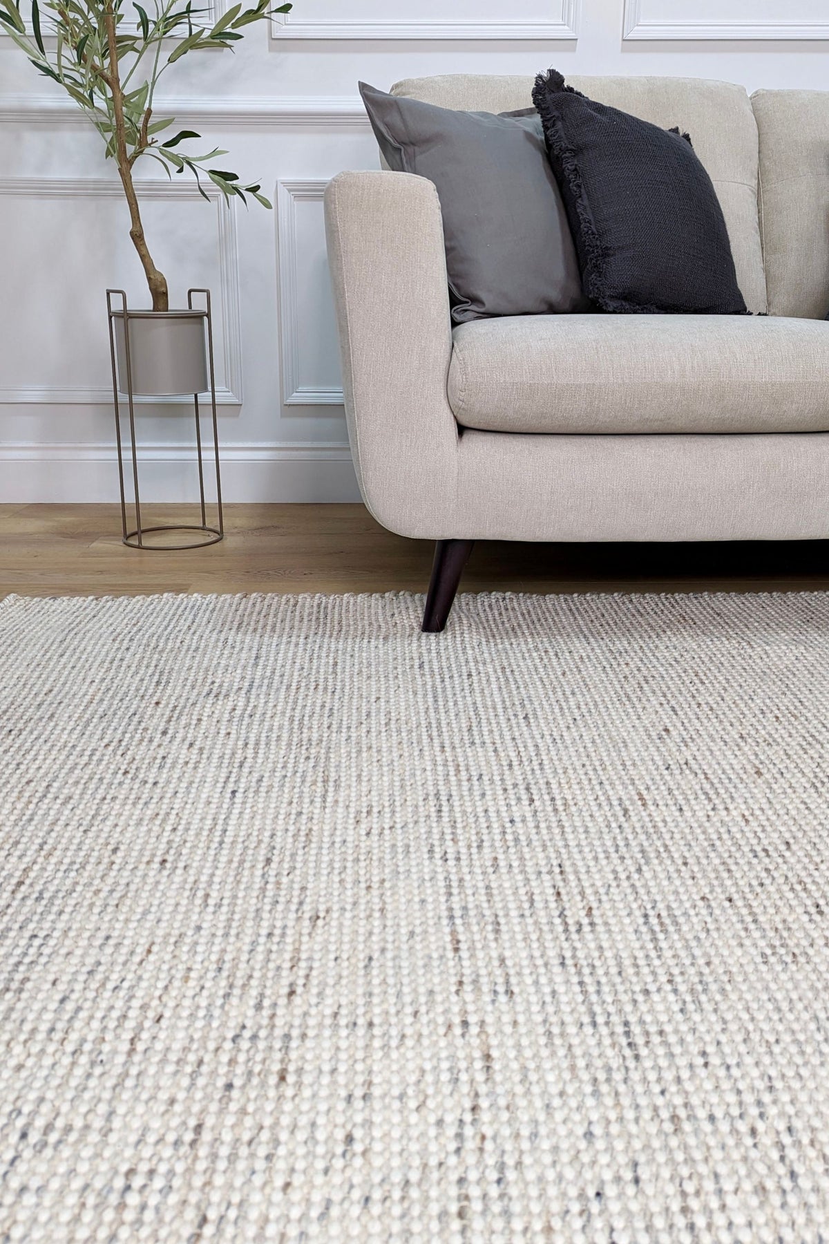 Nordic Touch Grey Mix Rug | Scandi Rugs | Ireland