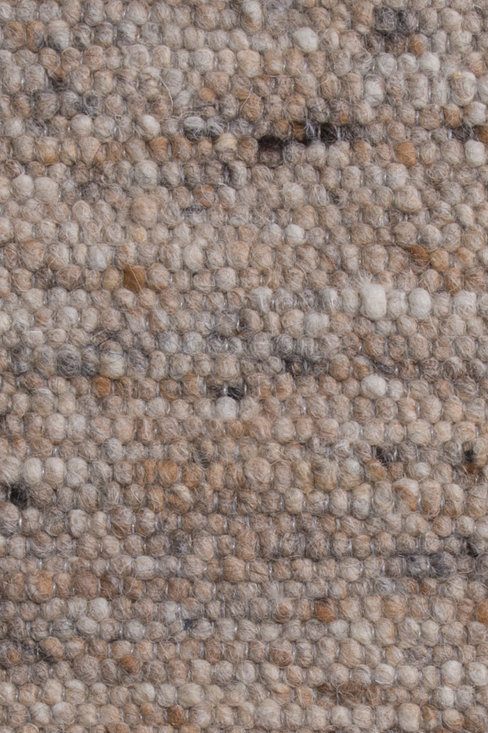 Brown luxury plain handwoven rug