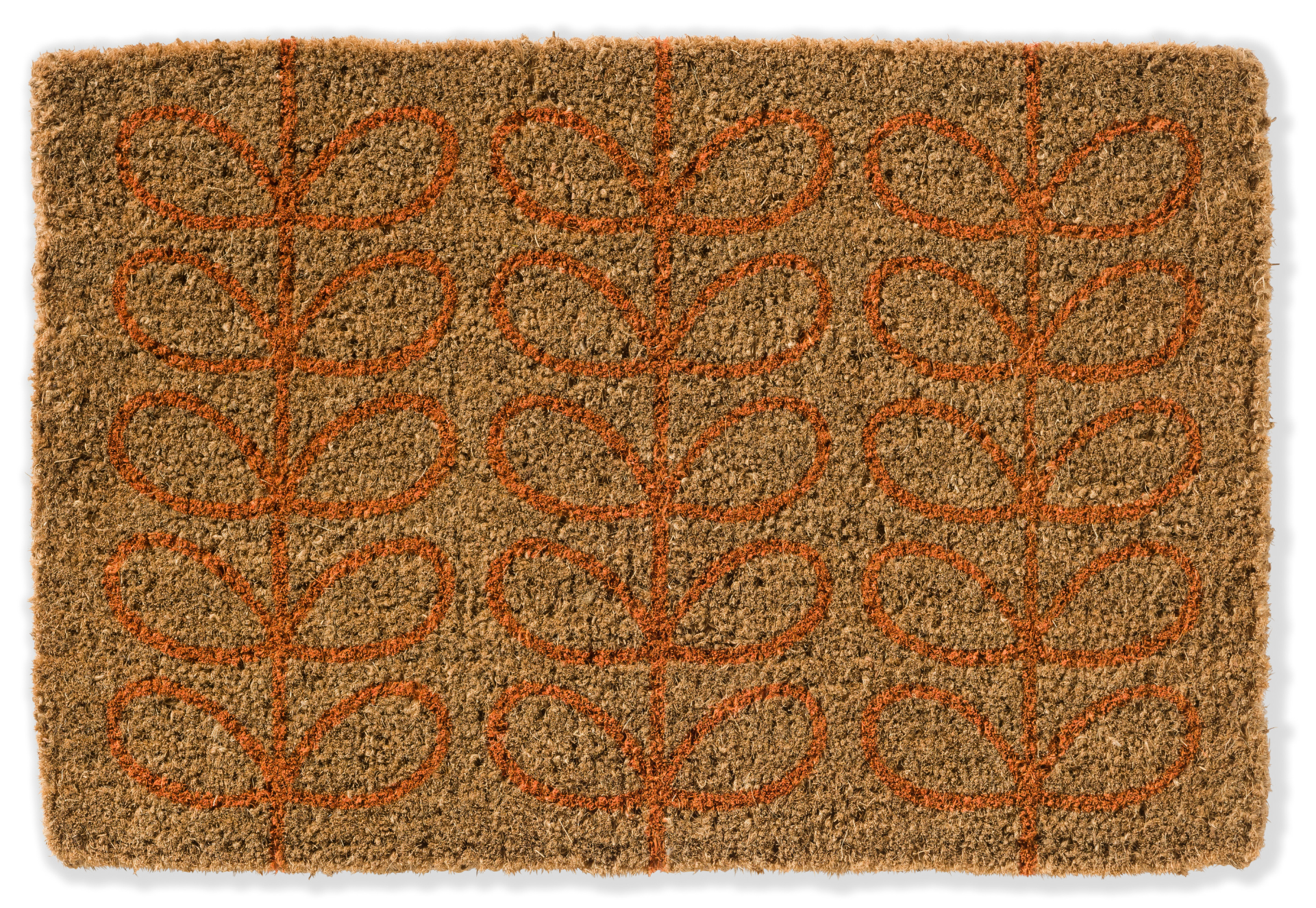 Orla Kiely Linear Stem Tomato Doormat 560503