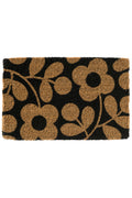 Orla Kiely Stem Sprig Jet Doormat 563905