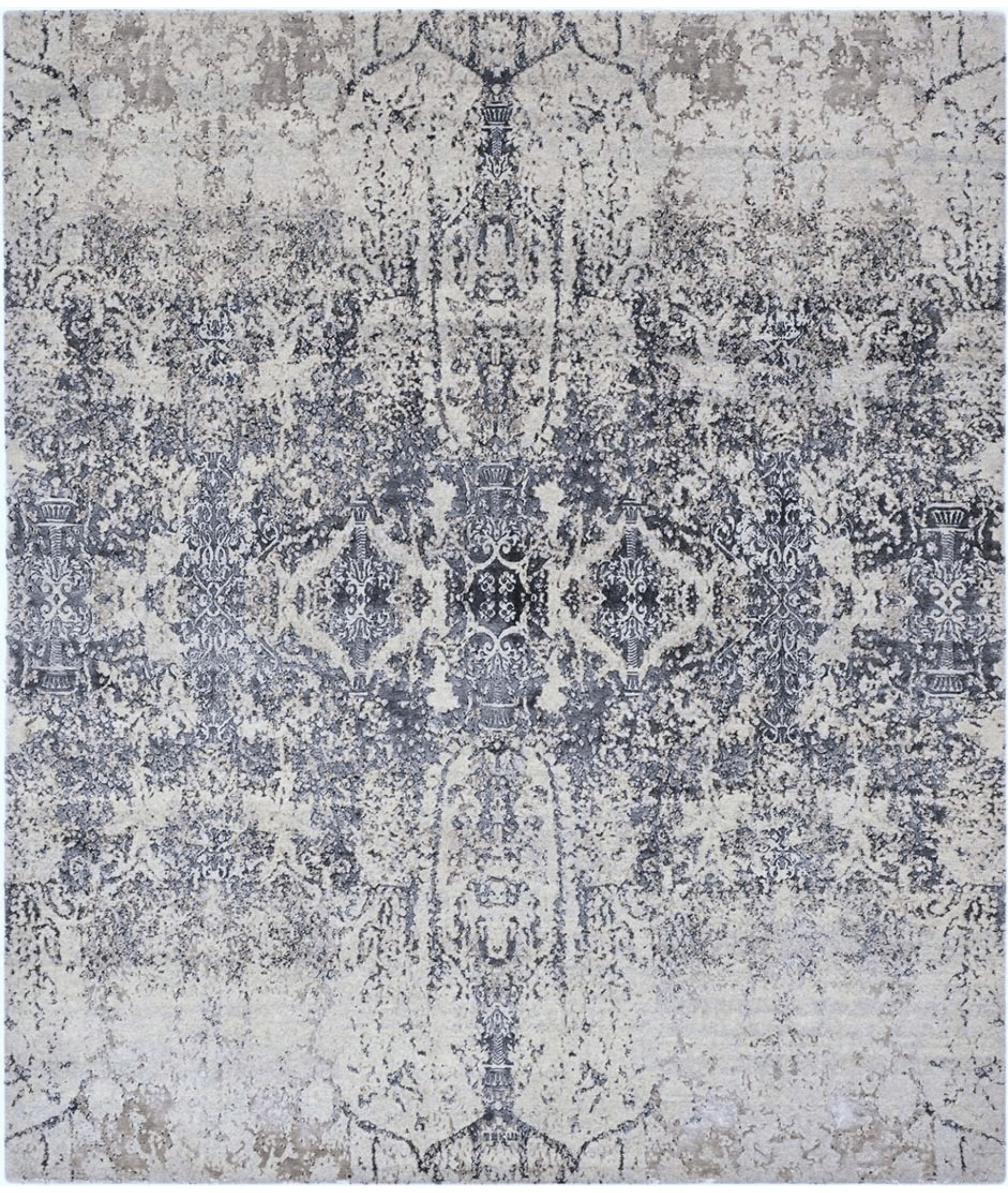 Persimo Modern Charcoal Medallion