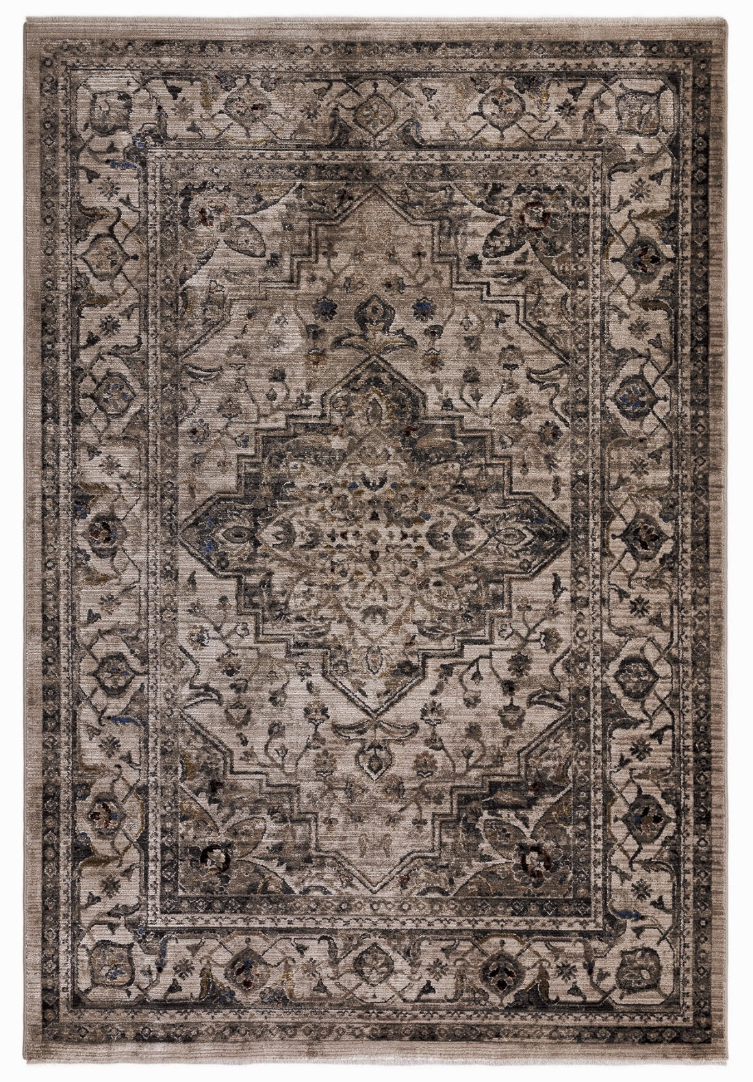 Sovereign Ash Medallion Rug