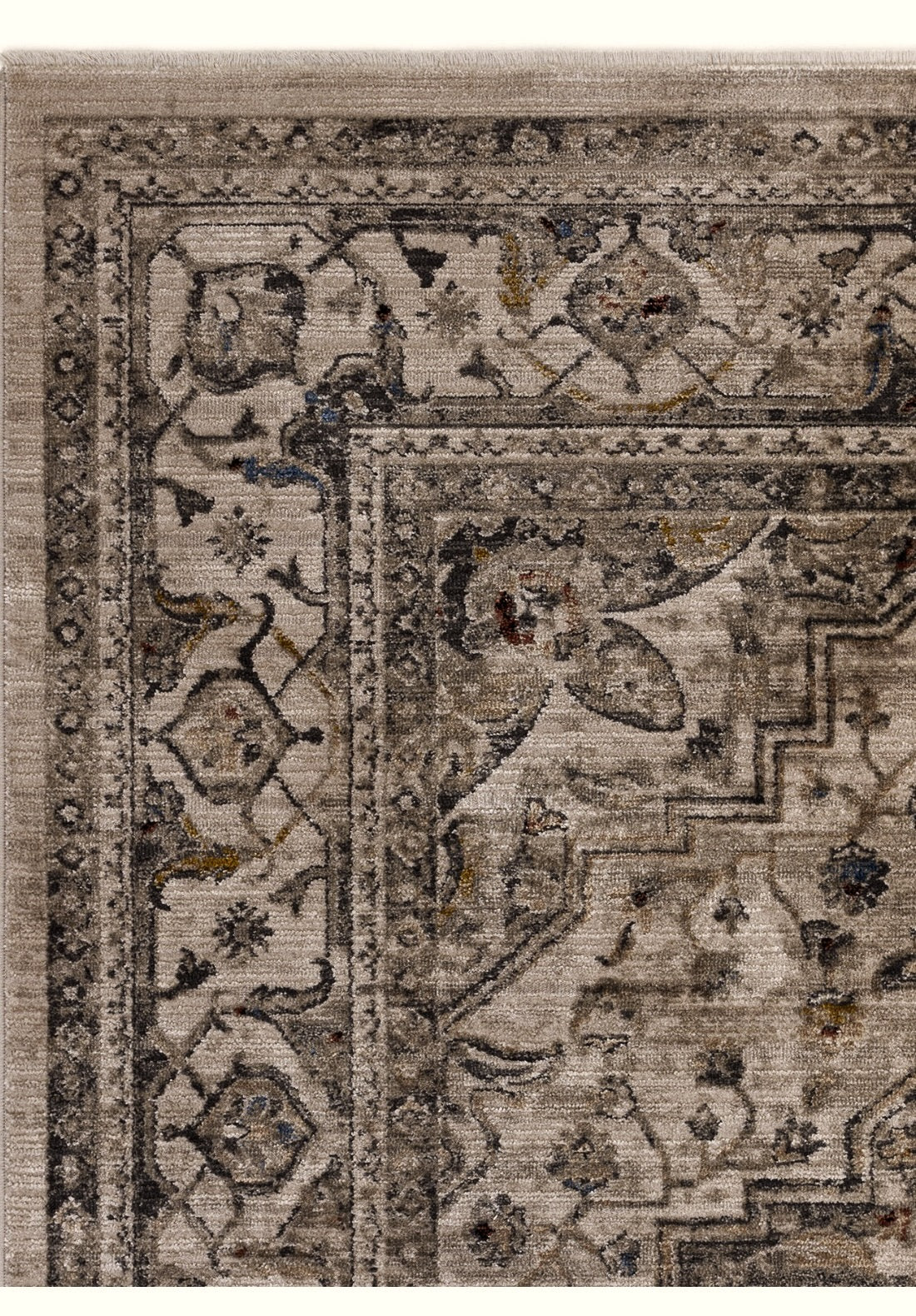 Sovereign Ash Medallion Rug