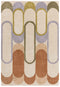 Romy 09 Module Pastel Rug | Modern Abstract Rug | Rugs.ie