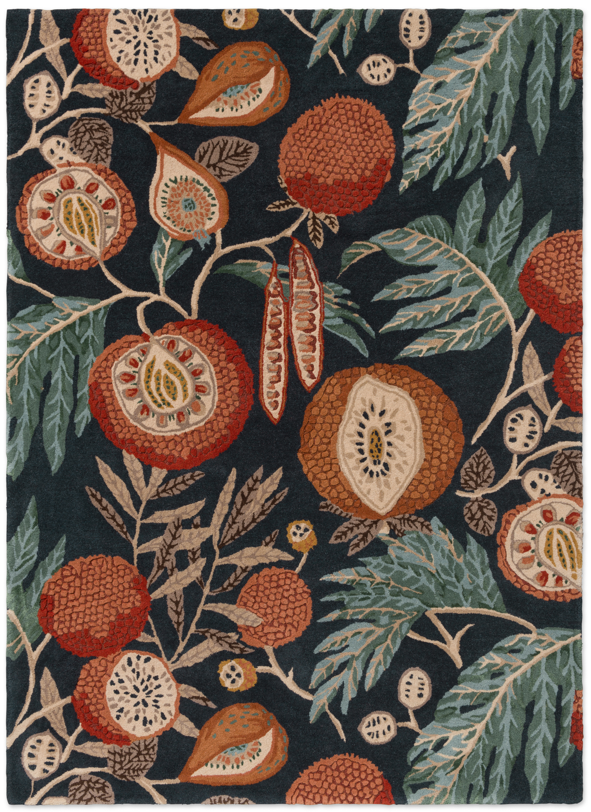 Sanderson Jackfruit Turmeric/Indigo 48708