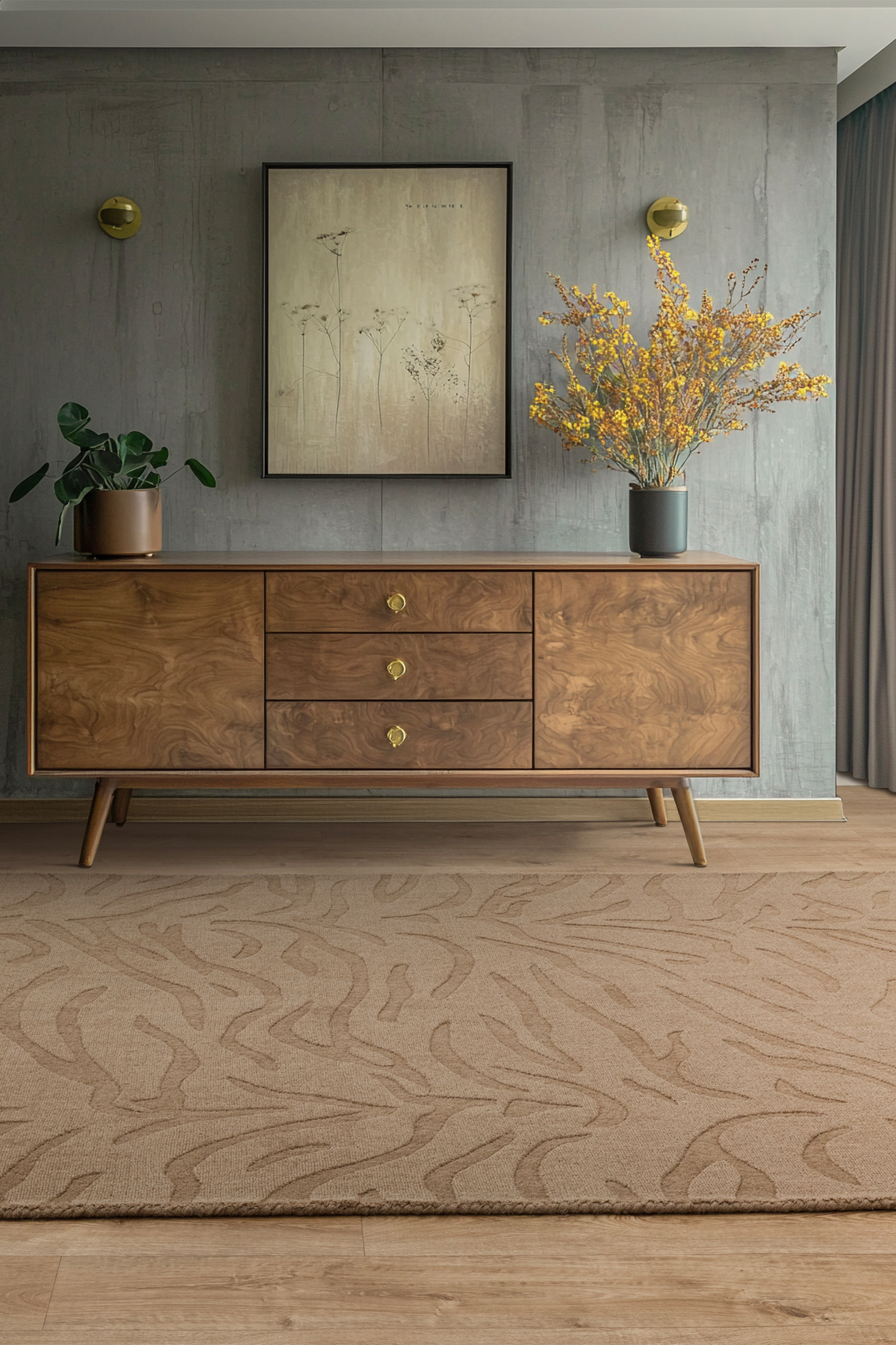 Tigra Mocha Rug