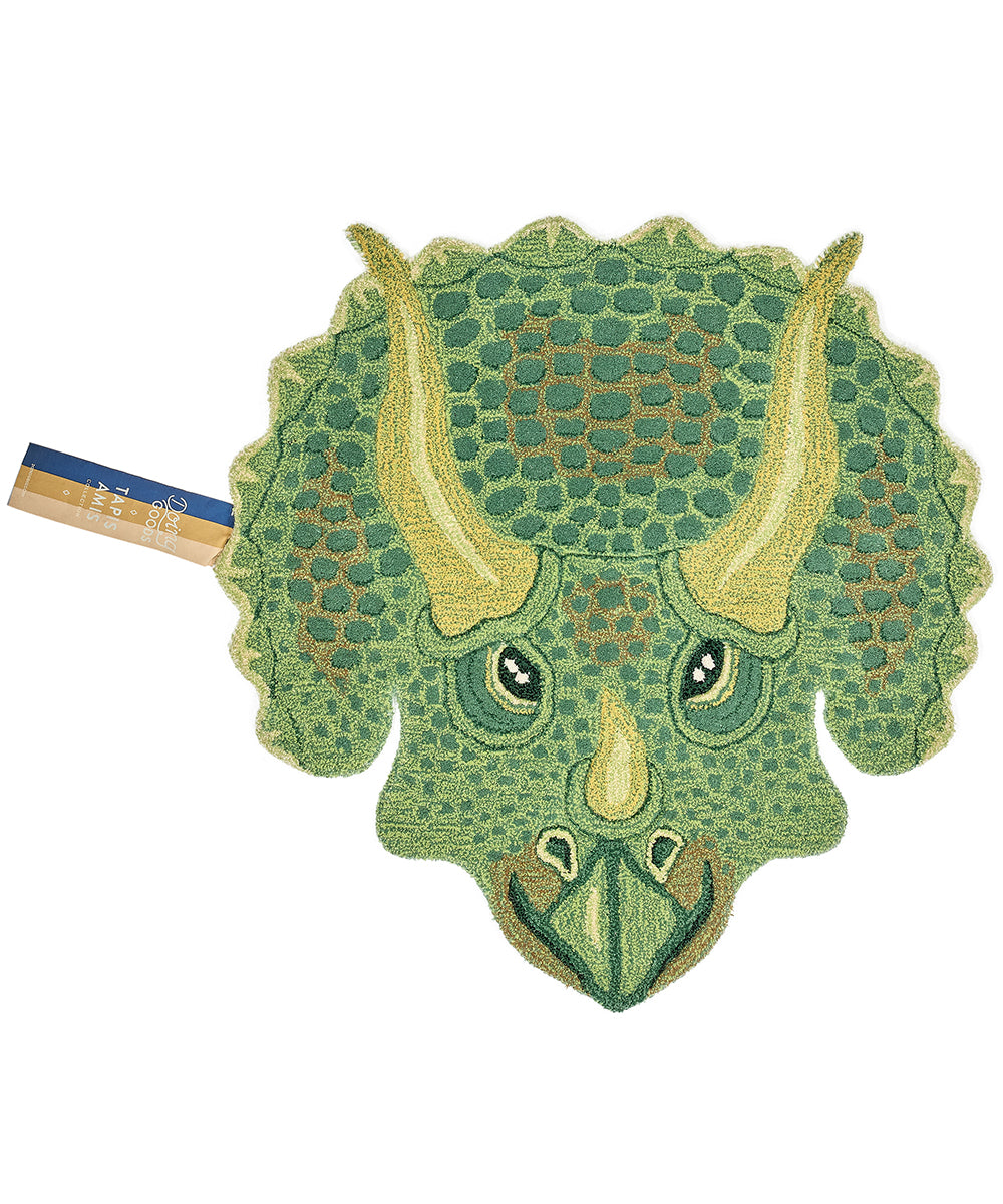 Triceratop Head Rug