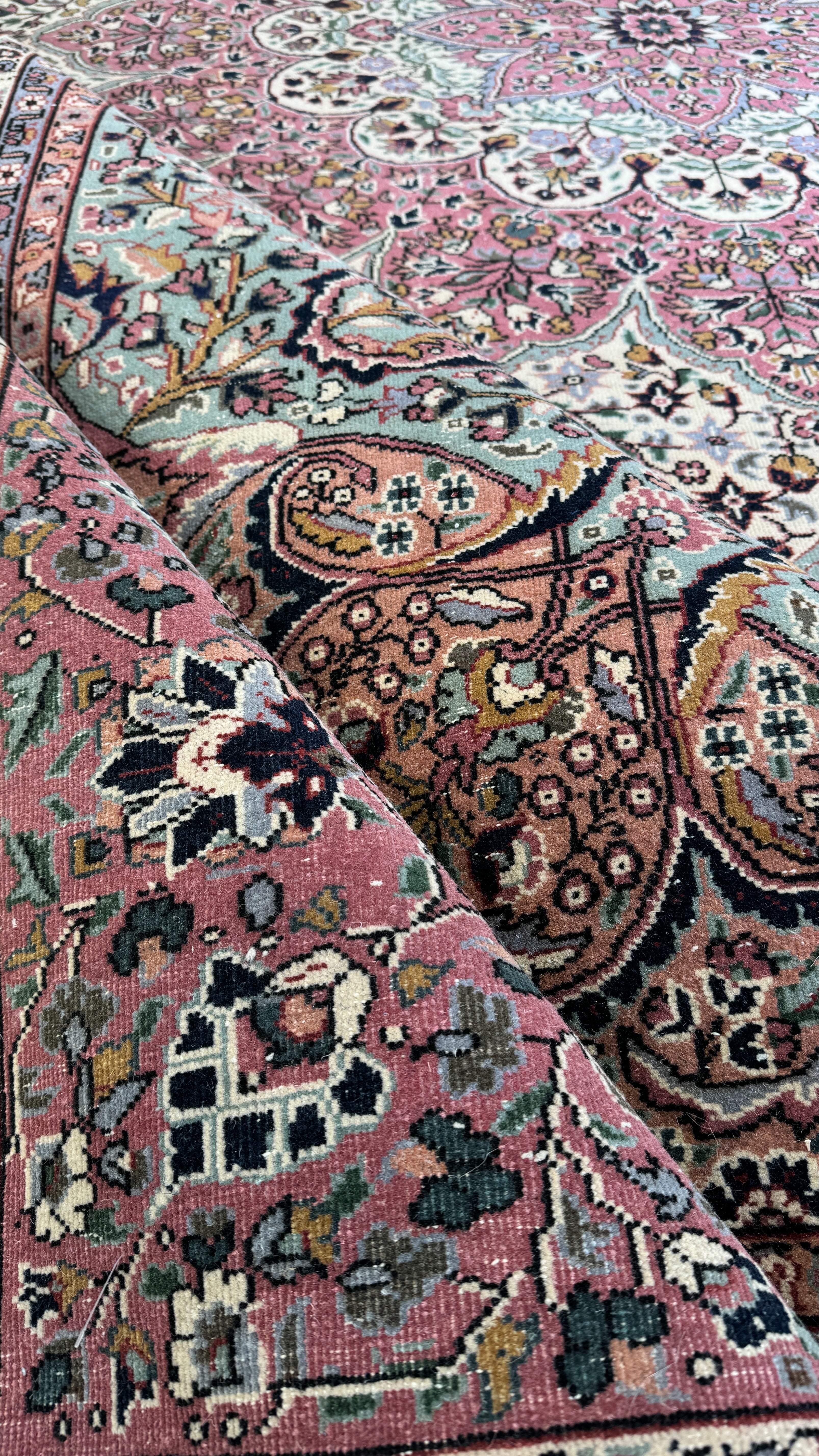 Vintage Sage & Pink
