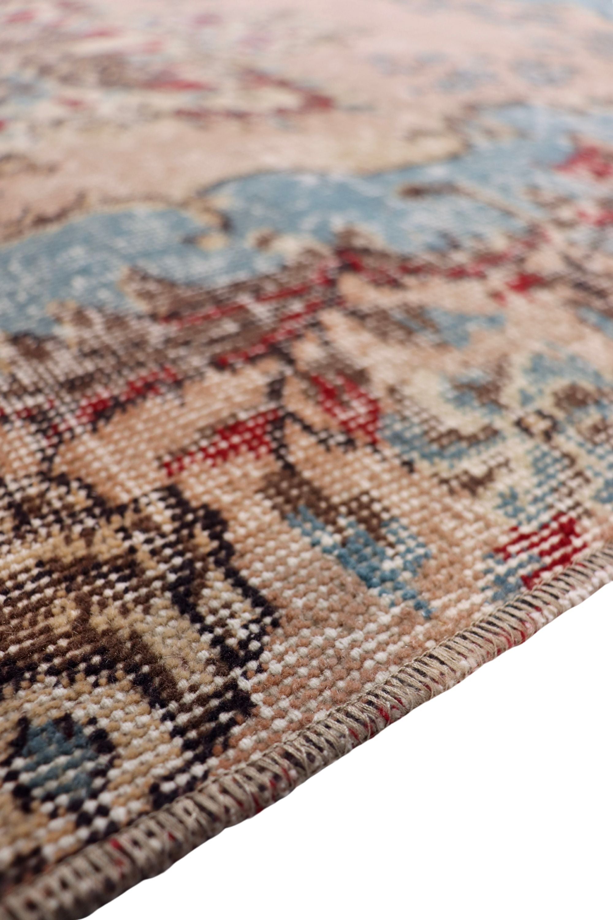 Vintage Blush Oriental Medallion rug