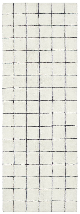Woolable Rug Runner Mosaic Natural