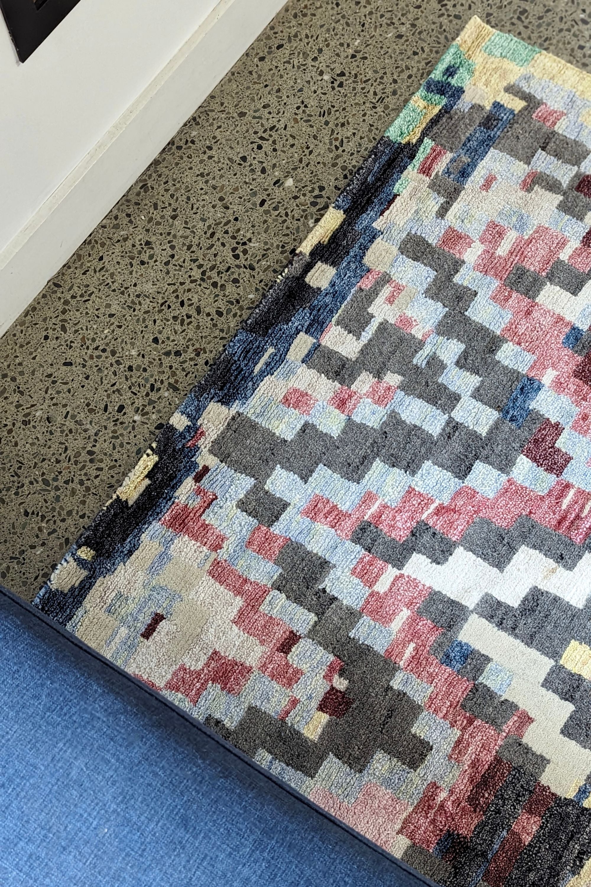 abstract multicolour brink and campman rug