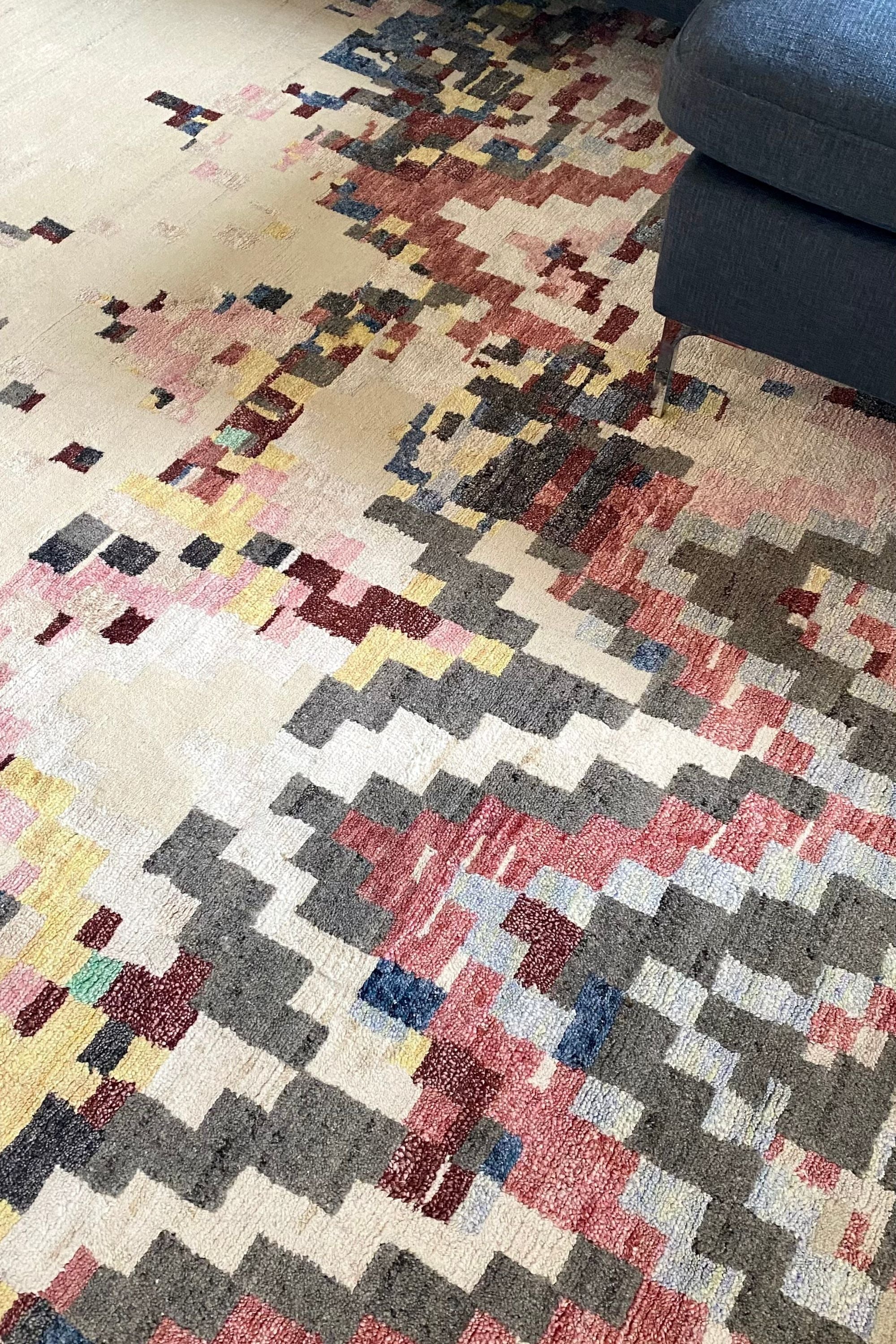 abstract multicolour brink and campman rug