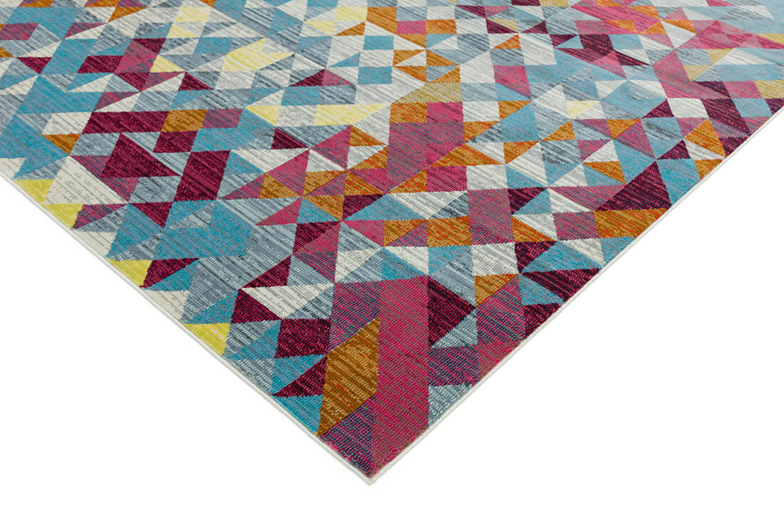 multicolour abstract rug