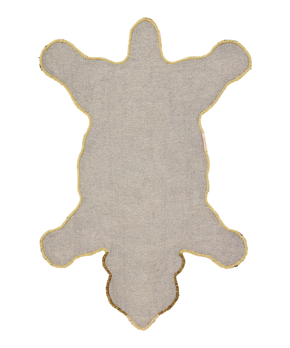 Archie Check Bear Rug