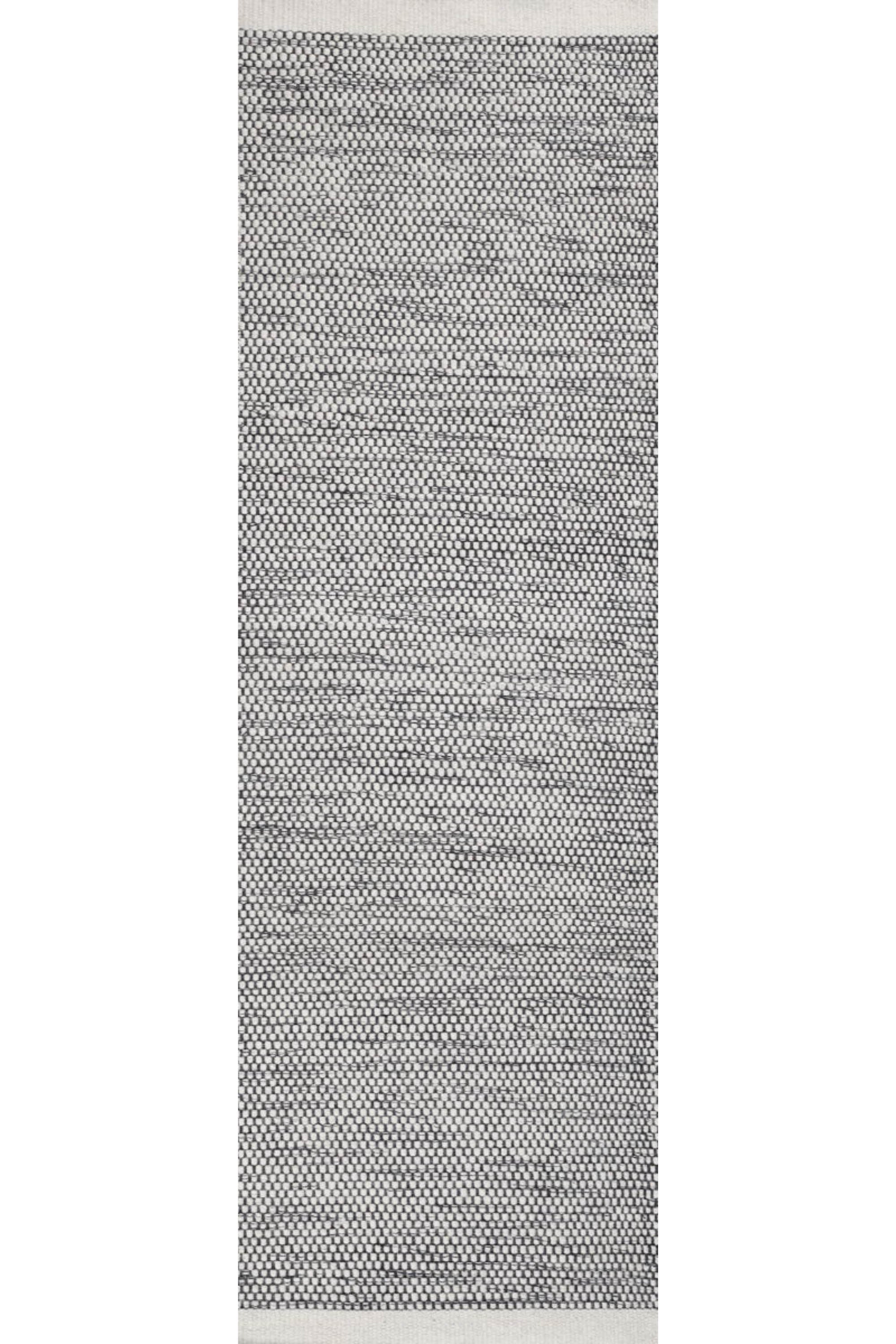 plain mixed wool runner