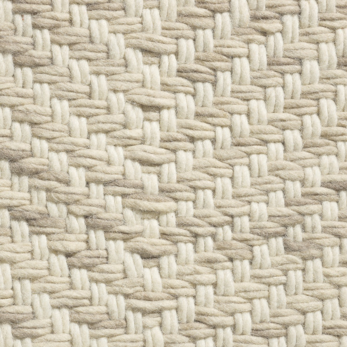 Woven beige brink and campman rug