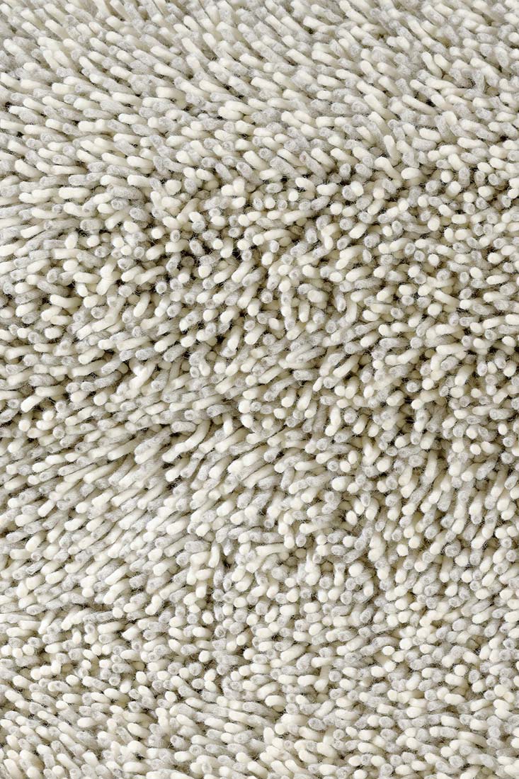 grey shagpile area rug 
