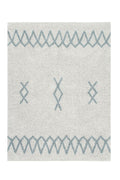 Washable Rug Atlas Natural - Vintage Blue