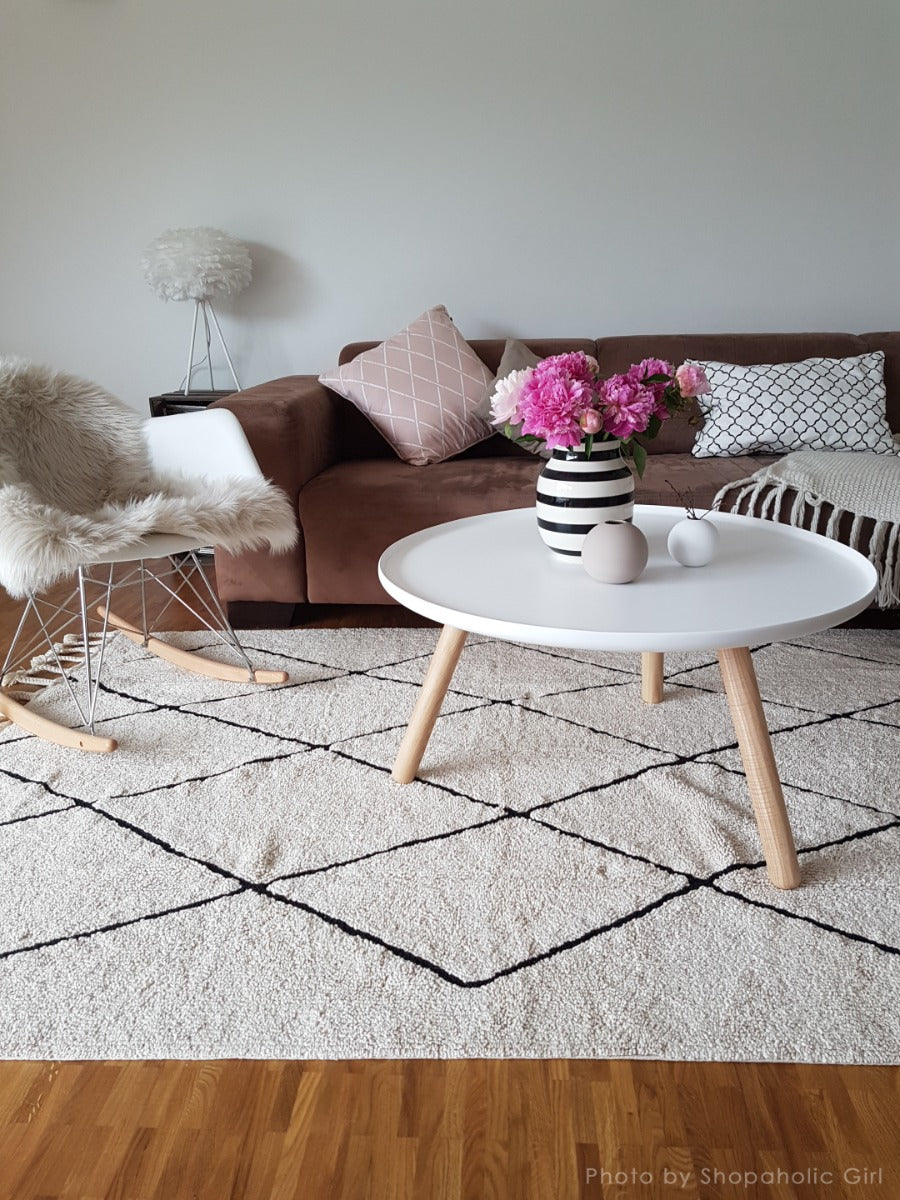 Lorena Canals Washable Bereber Beige Rug | Lorena Canals