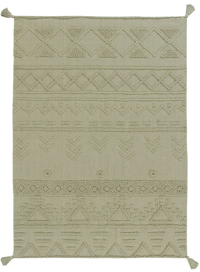 Washable Rug Tribu Olive
