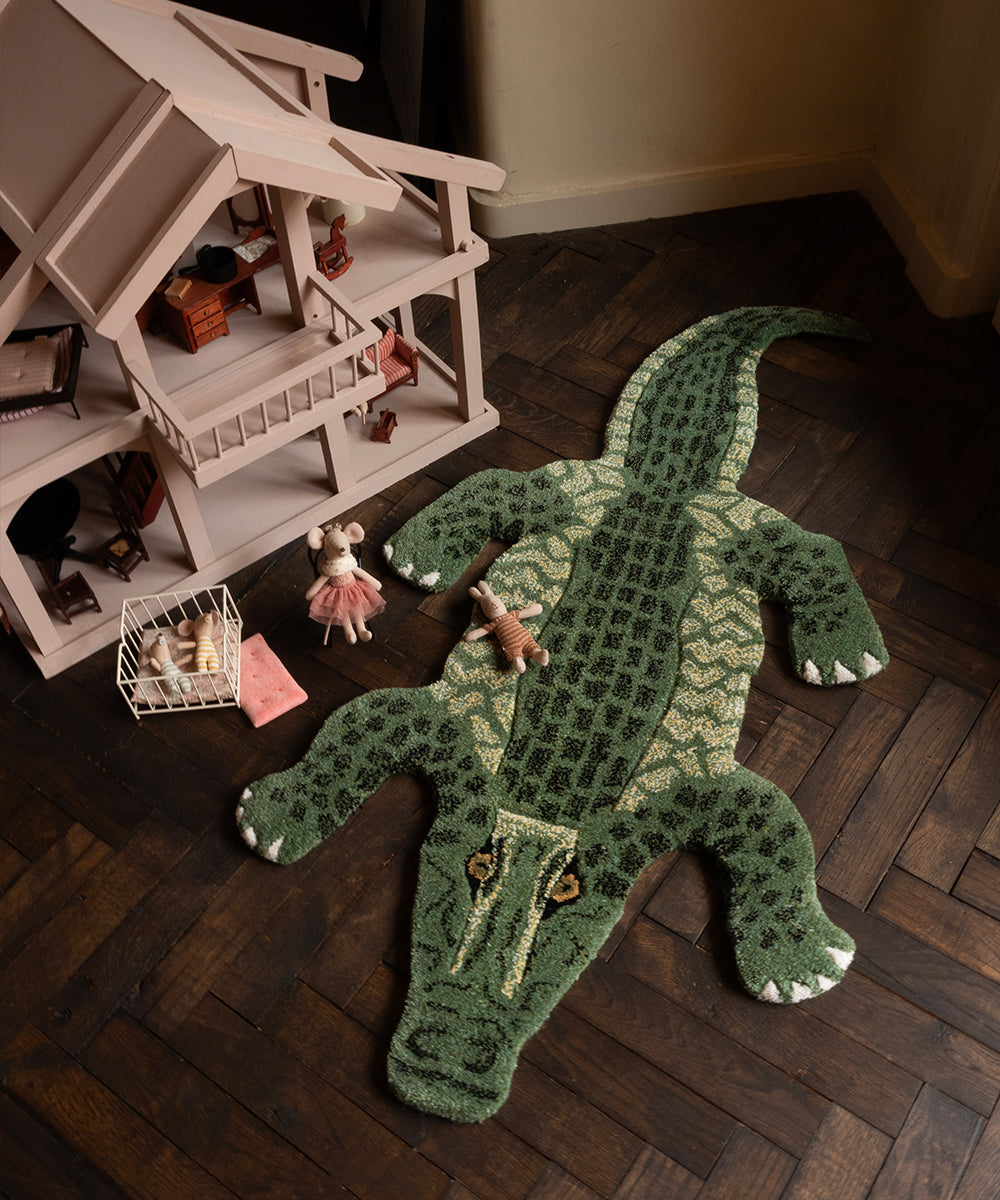 Coolio Crocodile Rug