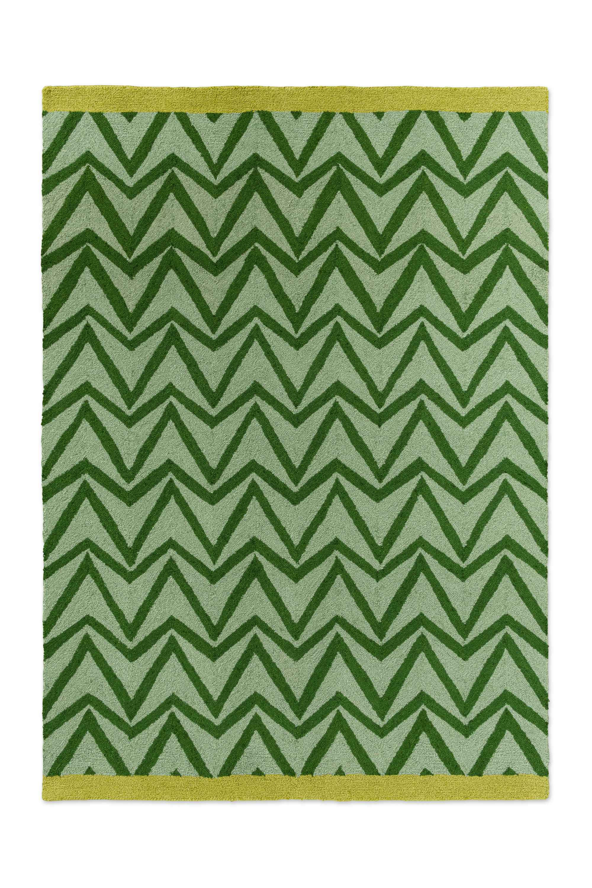 Scion Dhurrie Green Outdoor 426307